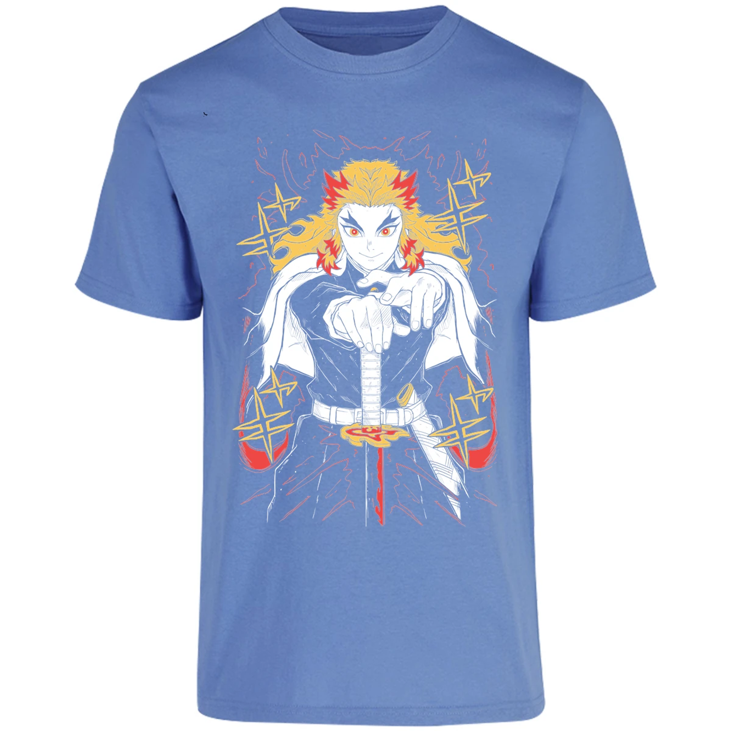 Playera Demon Slayer Rengoku para Adulto 17