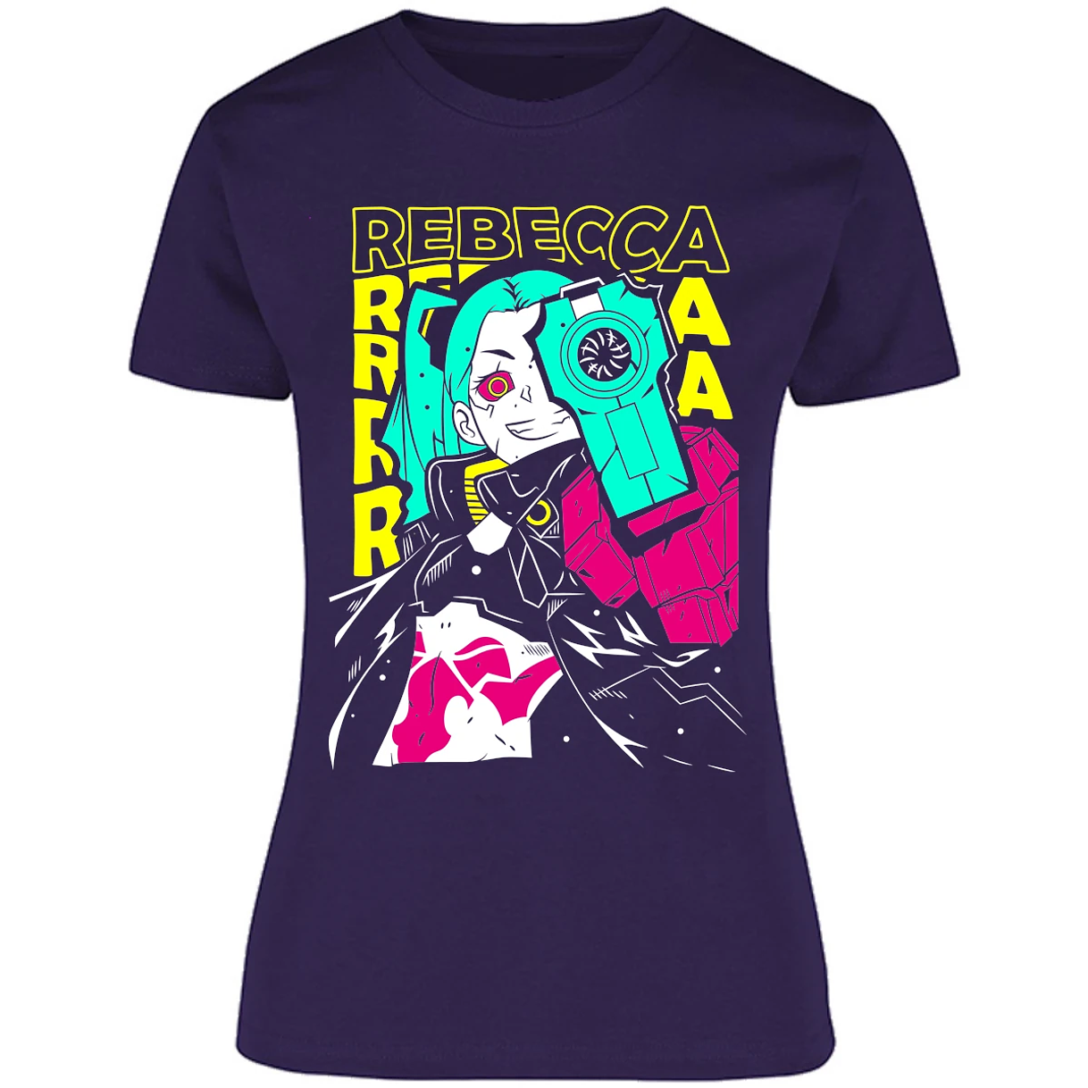 Blusa Cyberpunk Edgerunners Rebecca Cyberpunk Blusa para Mujer 15