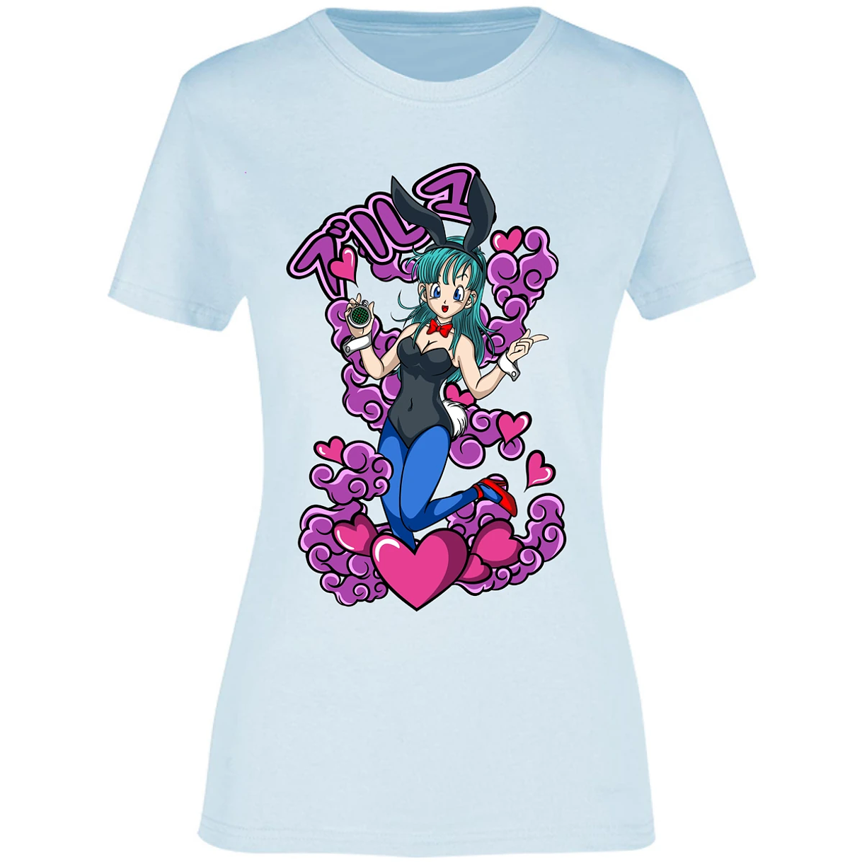 Blusa Dragon Ball Bunny Bulma Blusa para Mujer 13