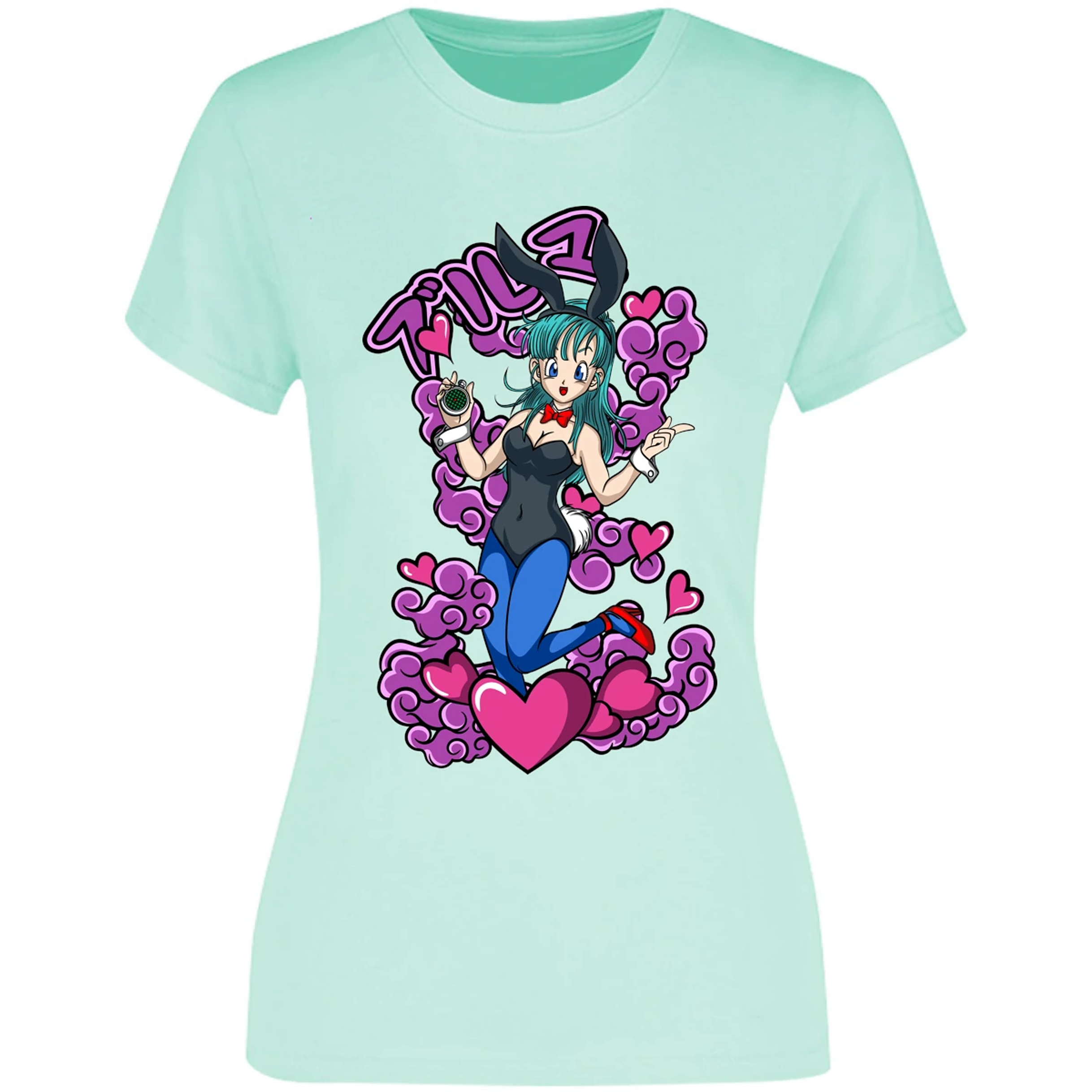 Blusa Dragon Ball Bunny Bulma Blusa para Mujer 16