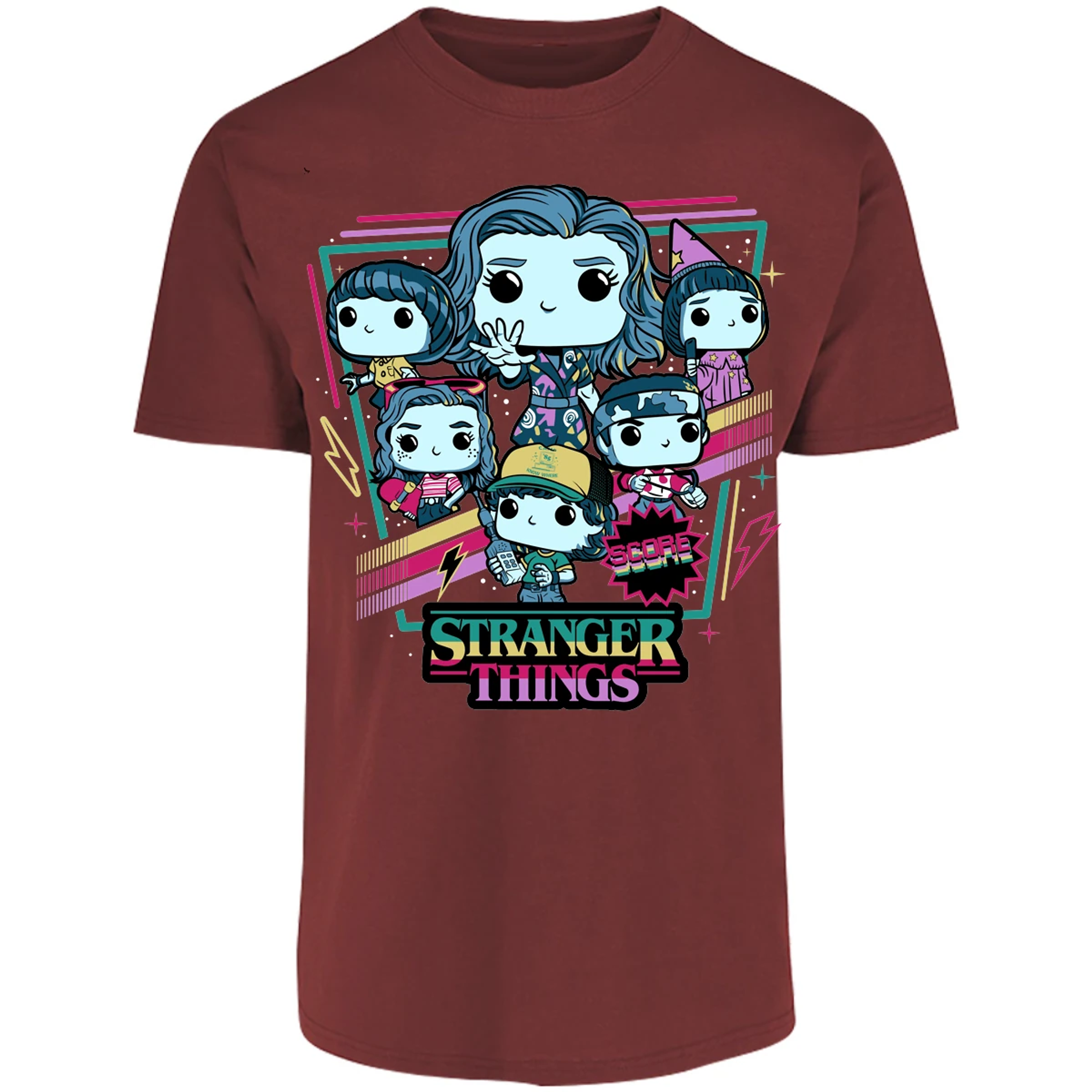 Playera Es De Series Y Peliculas Diseo Funko Stranger Things para Adulto 13
