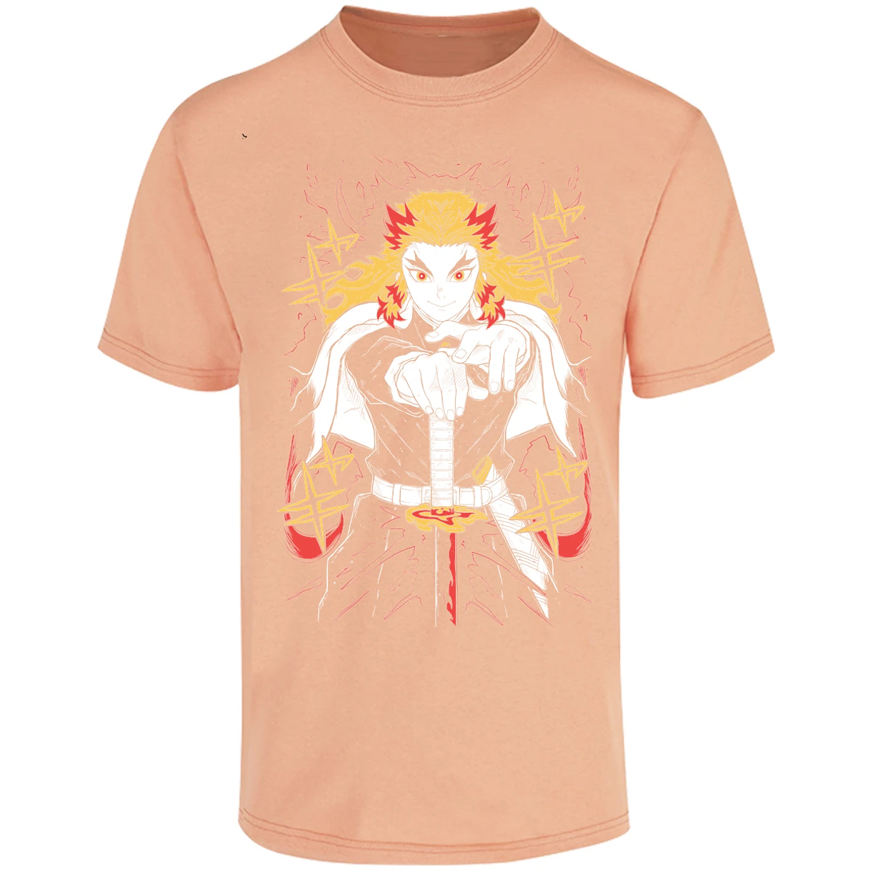 Playera Demon Slayer Rengoku para Adulto 26