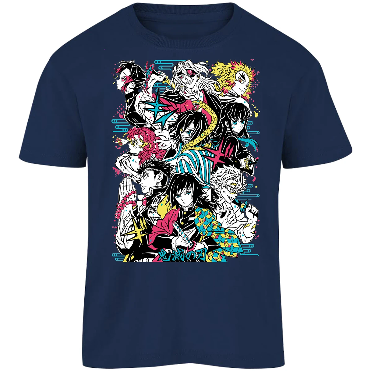 Playera Demon Slayer Hashiras Anime para Niño 3