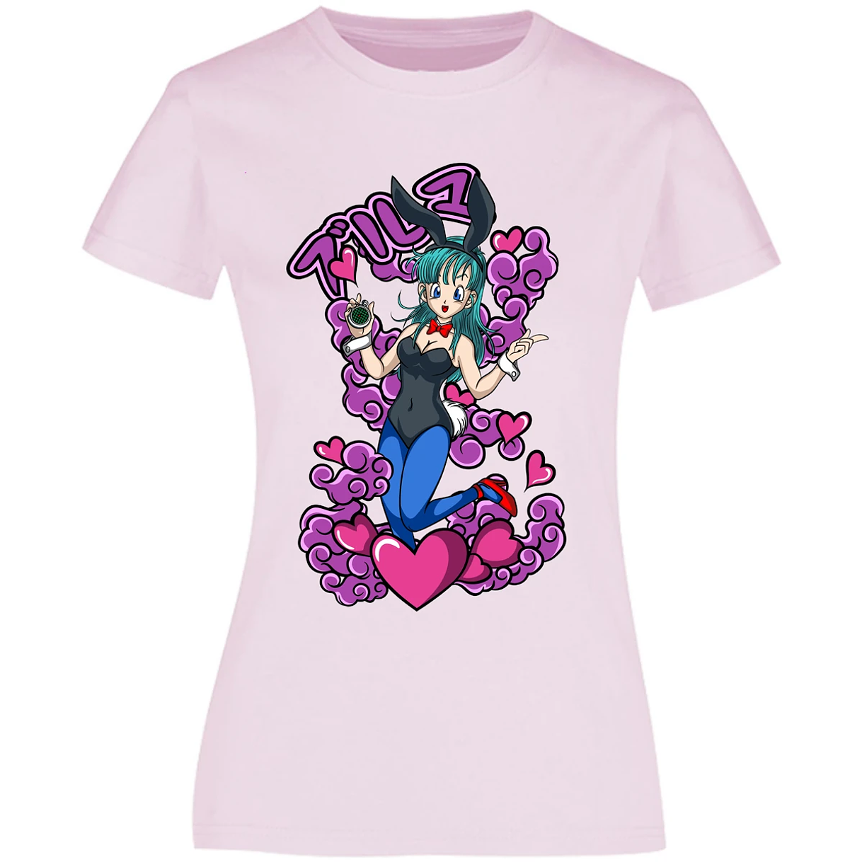 Blusa Dragon Ball Bunny Bulma Blusa para Mujer 18