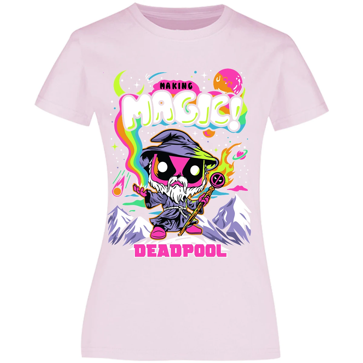 Blusa Es De Series Y Peliculas Deadpool Funko Magic Blusa para Mujer 9