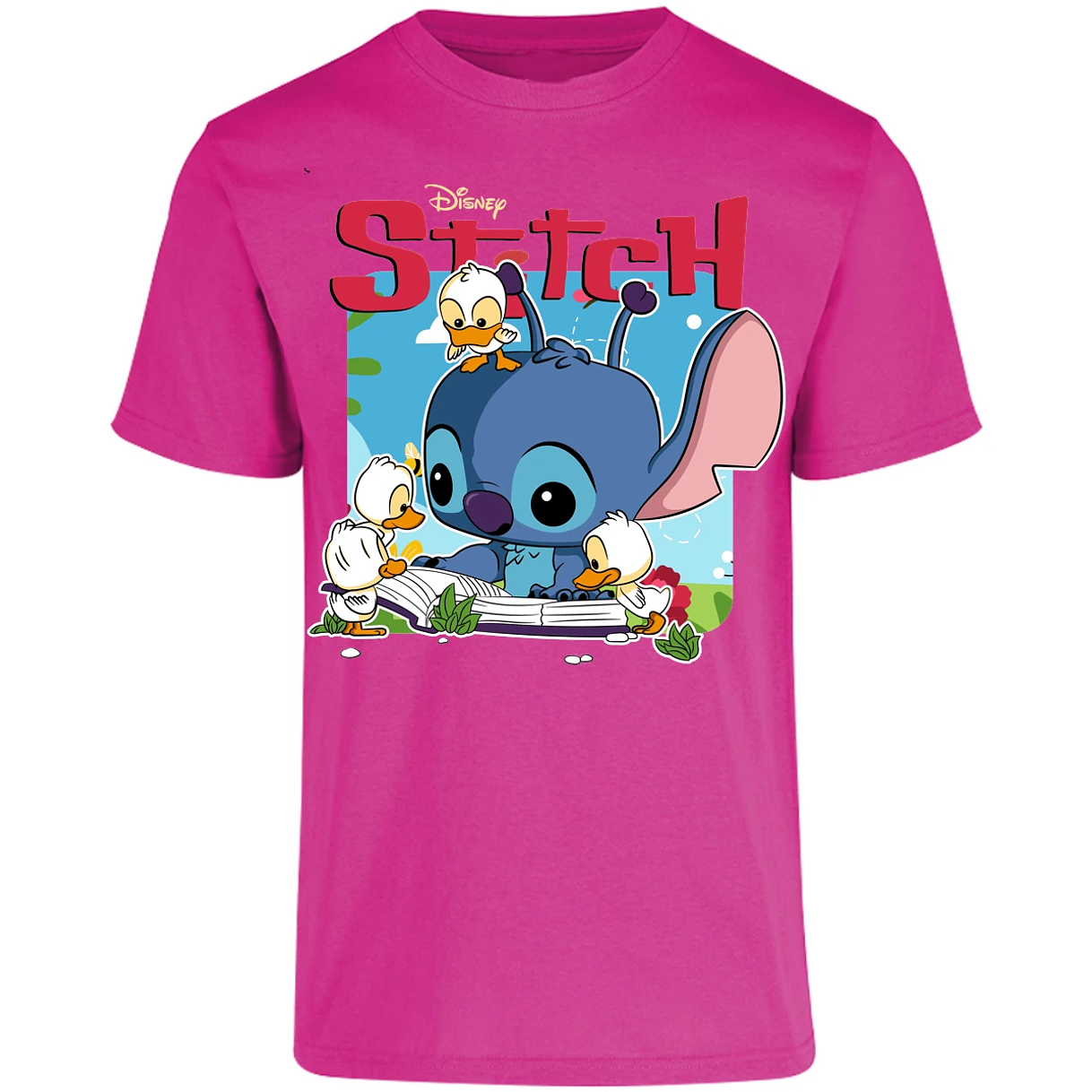 Playera Es De Series Y Peliculas Stitch Patitos Funko para Adulto 13