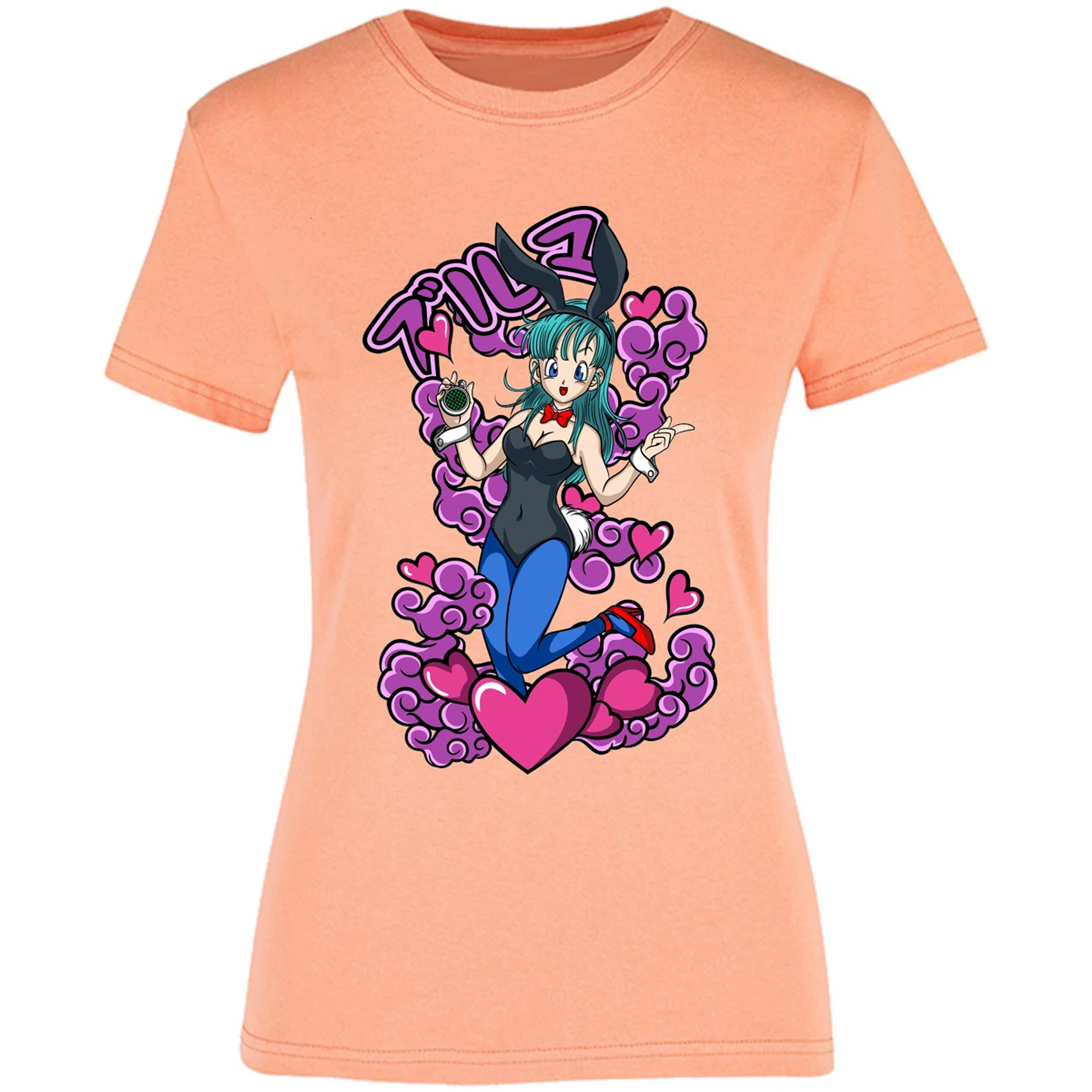 Blusa Dragon Ball Bunny Bulma Blusa para Mujer 2