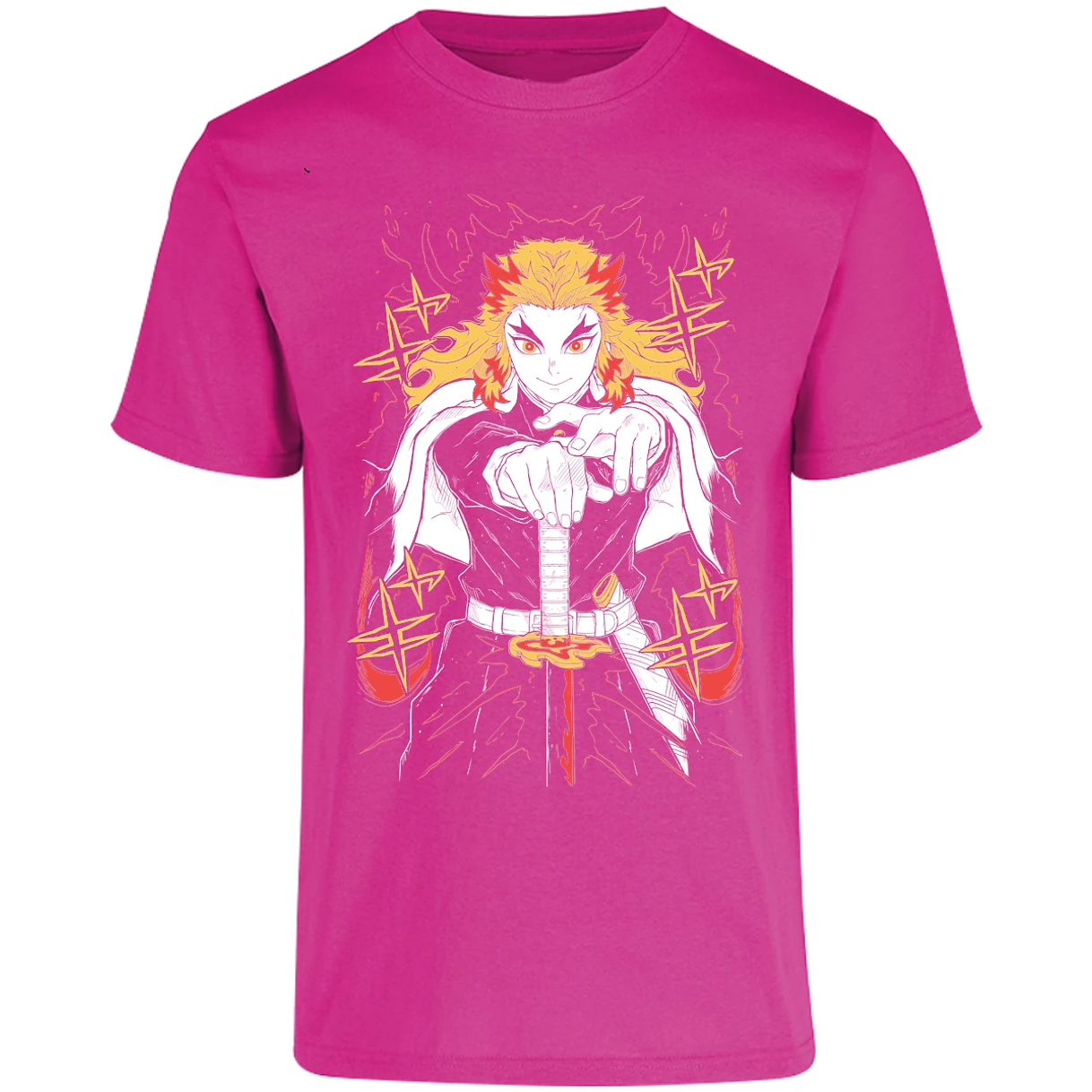 Playera Demon Slayer Rengoku para Adulto 21