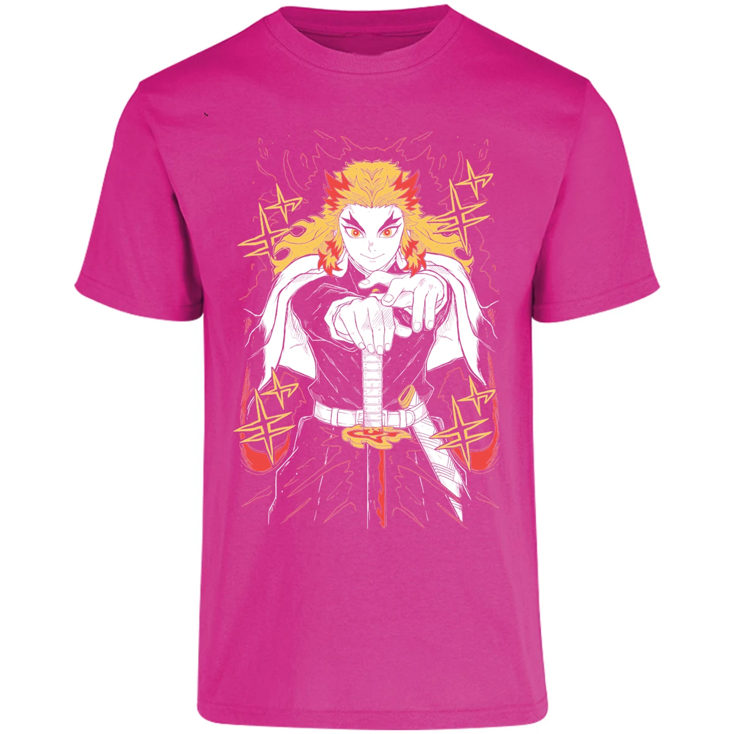 Playera Demon Slayer Rengoku para Adulto 21