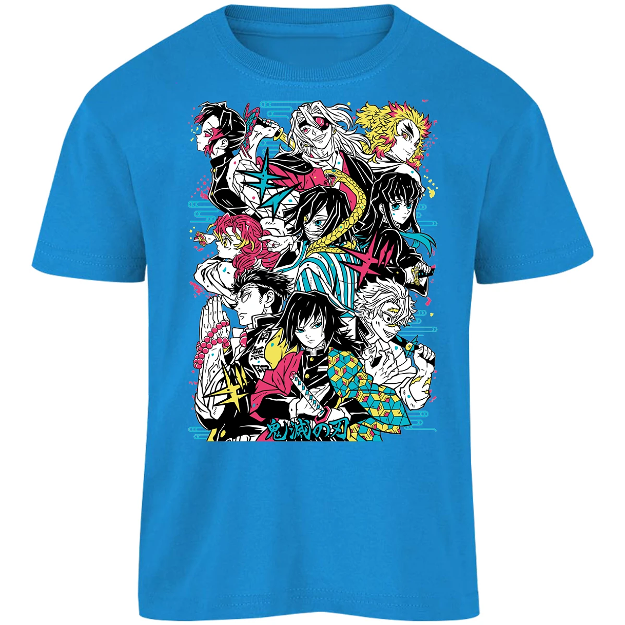 Playera Demon Slayer Hashiras Anime para Niño 12