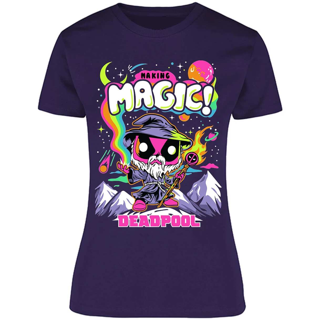 Blusa Es De Series Y Peliculas Deadpool Funko Magic Blusa para Mujer 17