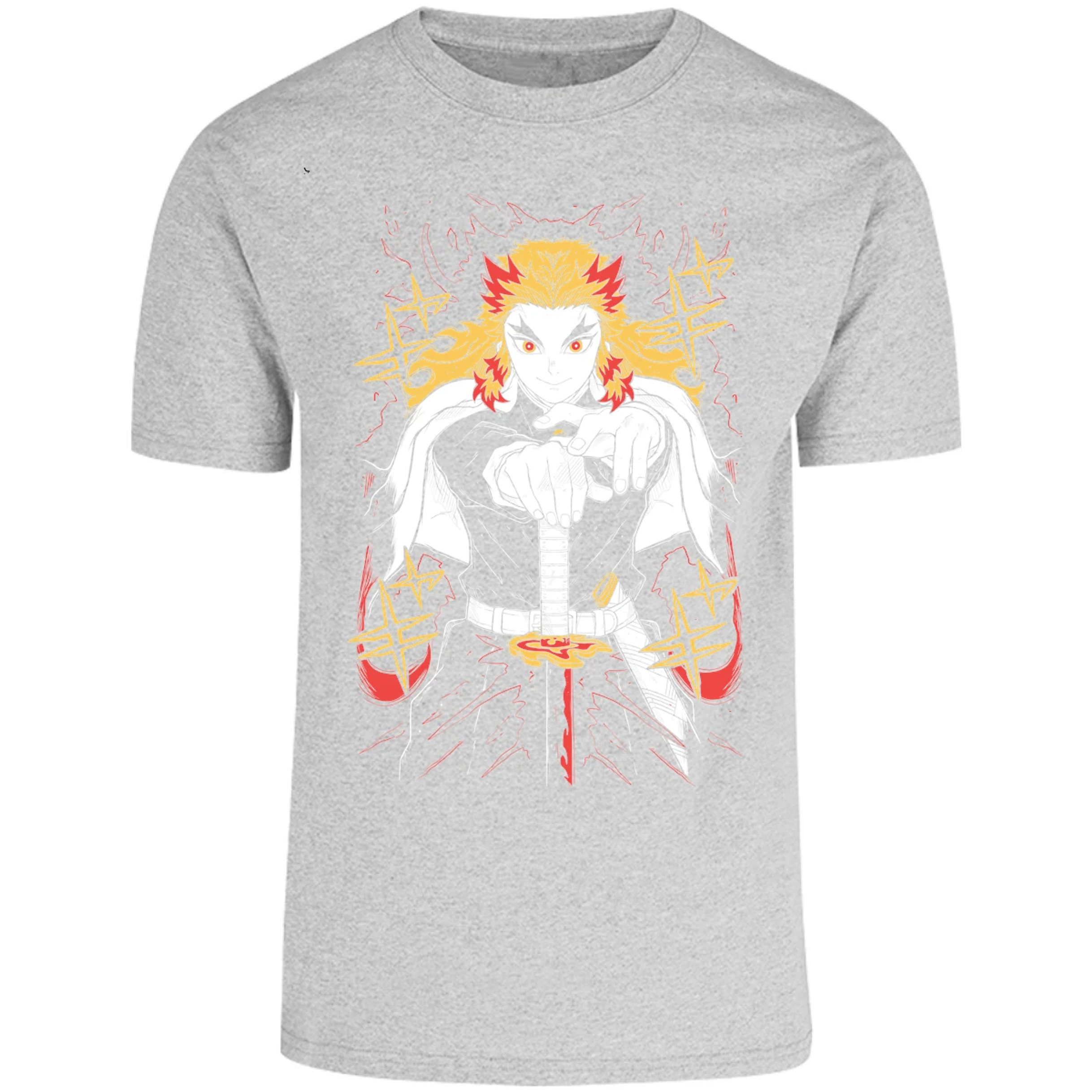 Playera Demon Slayer Rengoku para Adulto 18