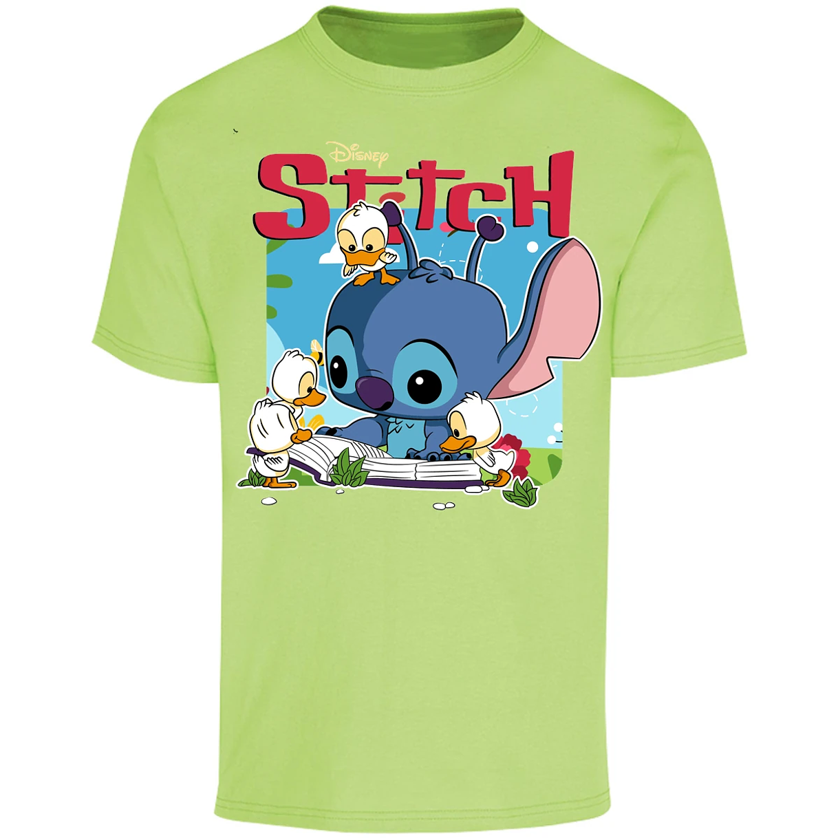 Playera Es De Series Y Peliculas Stitch Patitos Funko para Adulto 26