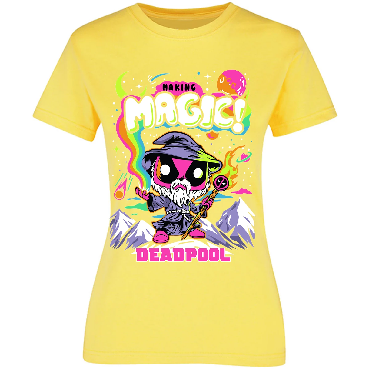 Blusa Es De Series Y Peliculas Deadpool Funko Magic Blusa para Mujer 5