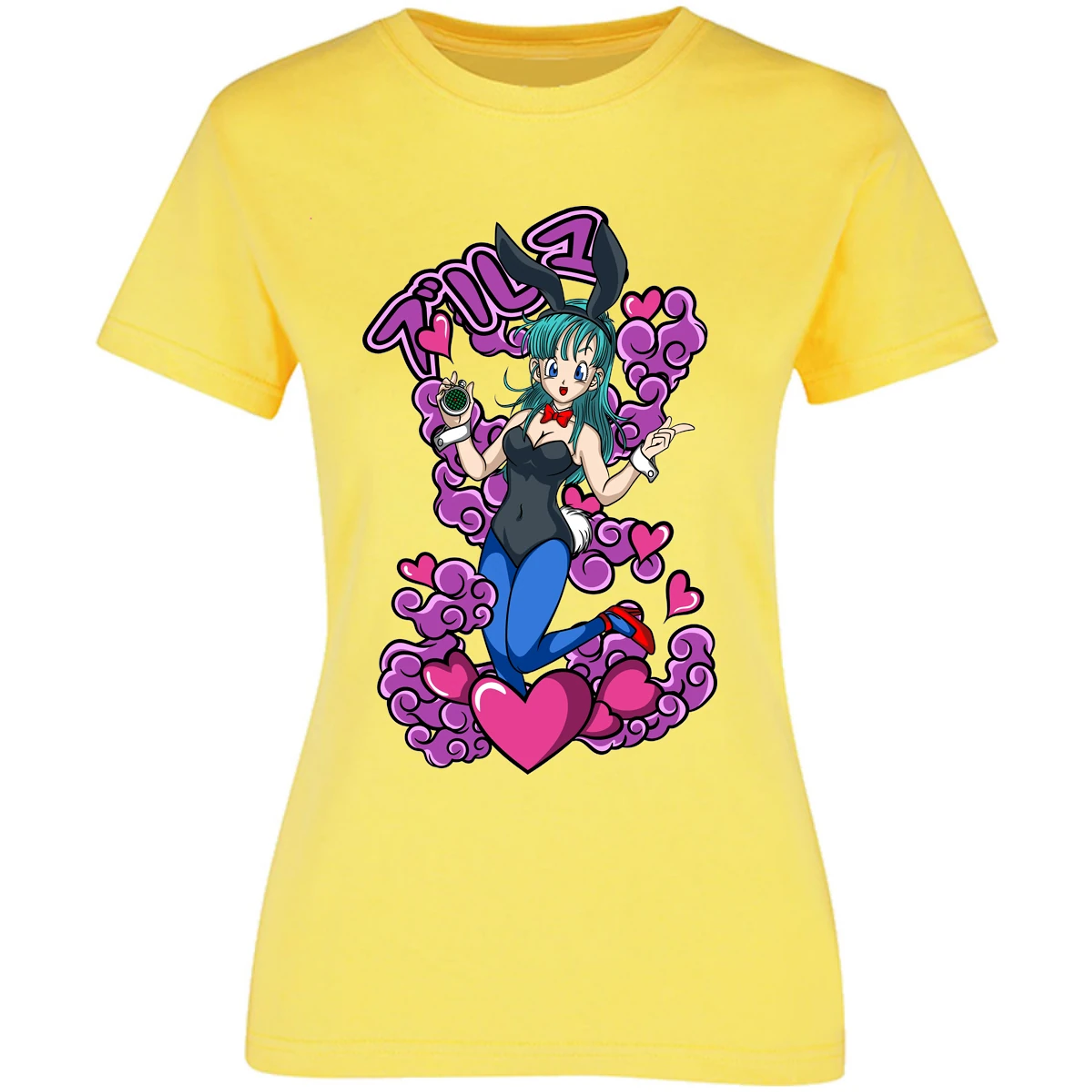 Blusa Dragon Ball Bunny Bulma Blusa para Mujer 10