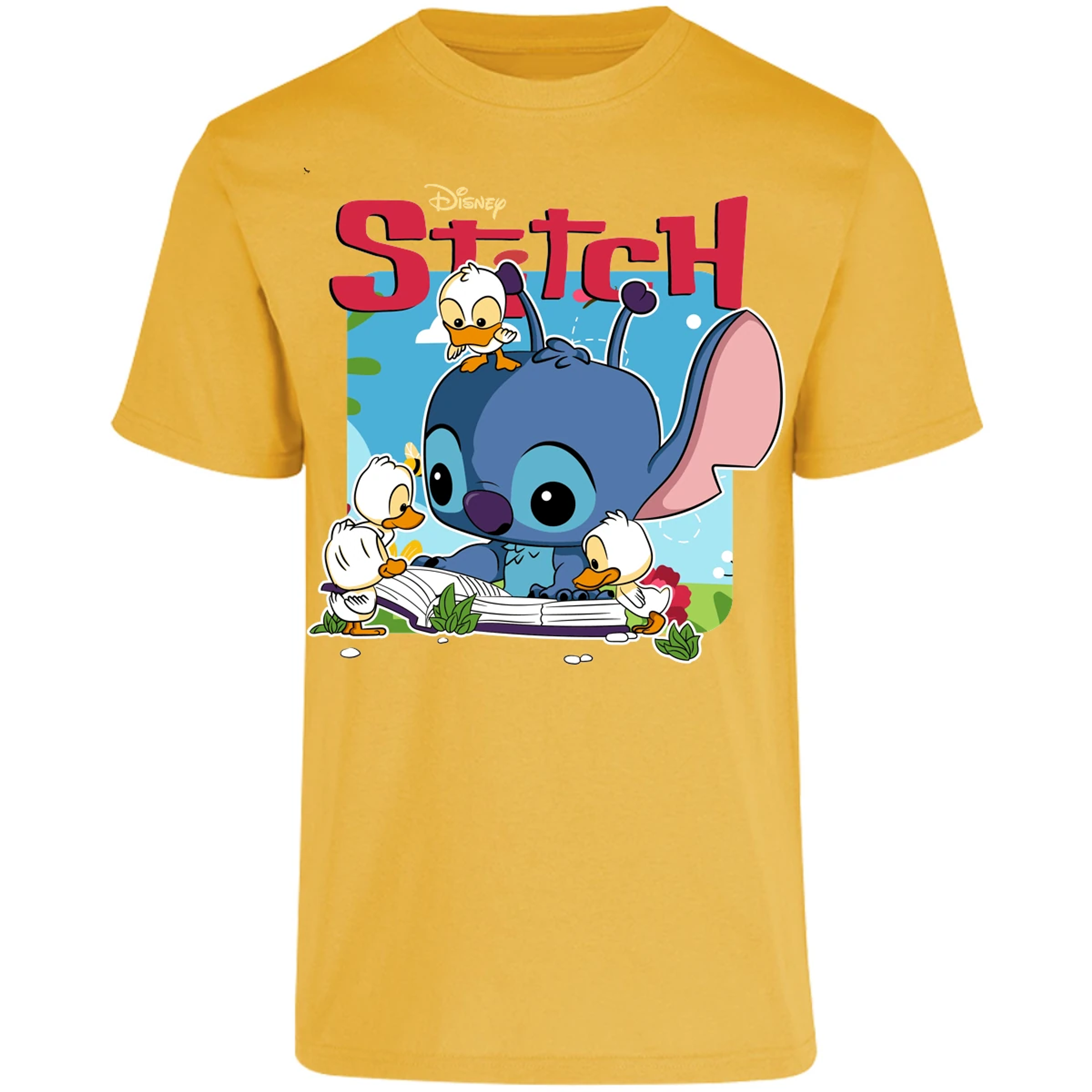 Playera Es De Series Y Peliculas Stitch Patitos Funko para Adulto 22