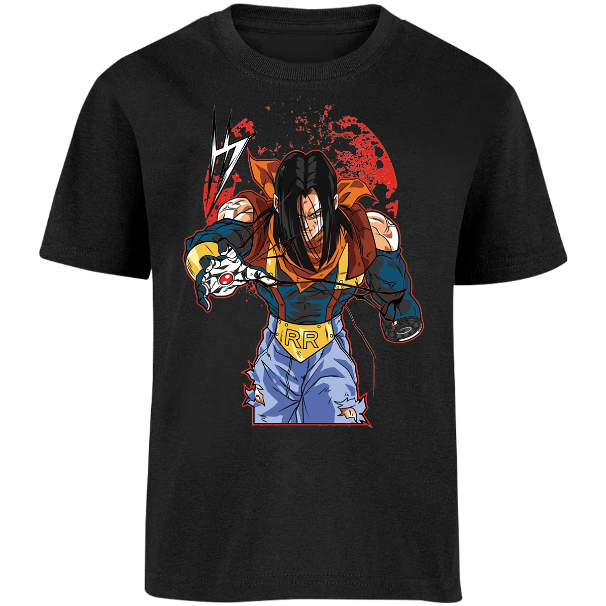 Playera Dragon Ball Super Androide 17 para Niño 4