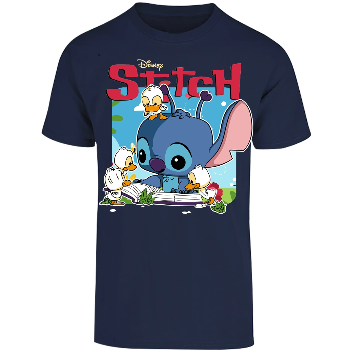 Playera Es De Series Y Peliculas Stitch Patitos Funko para Adulto 29