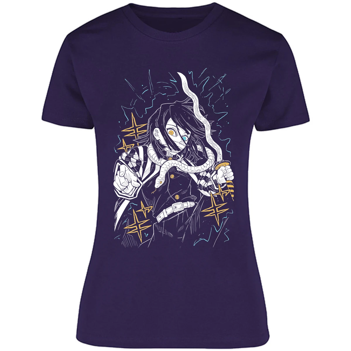 Blusa Demon Slayer Obanai Iguro Blusa para Mujer 11