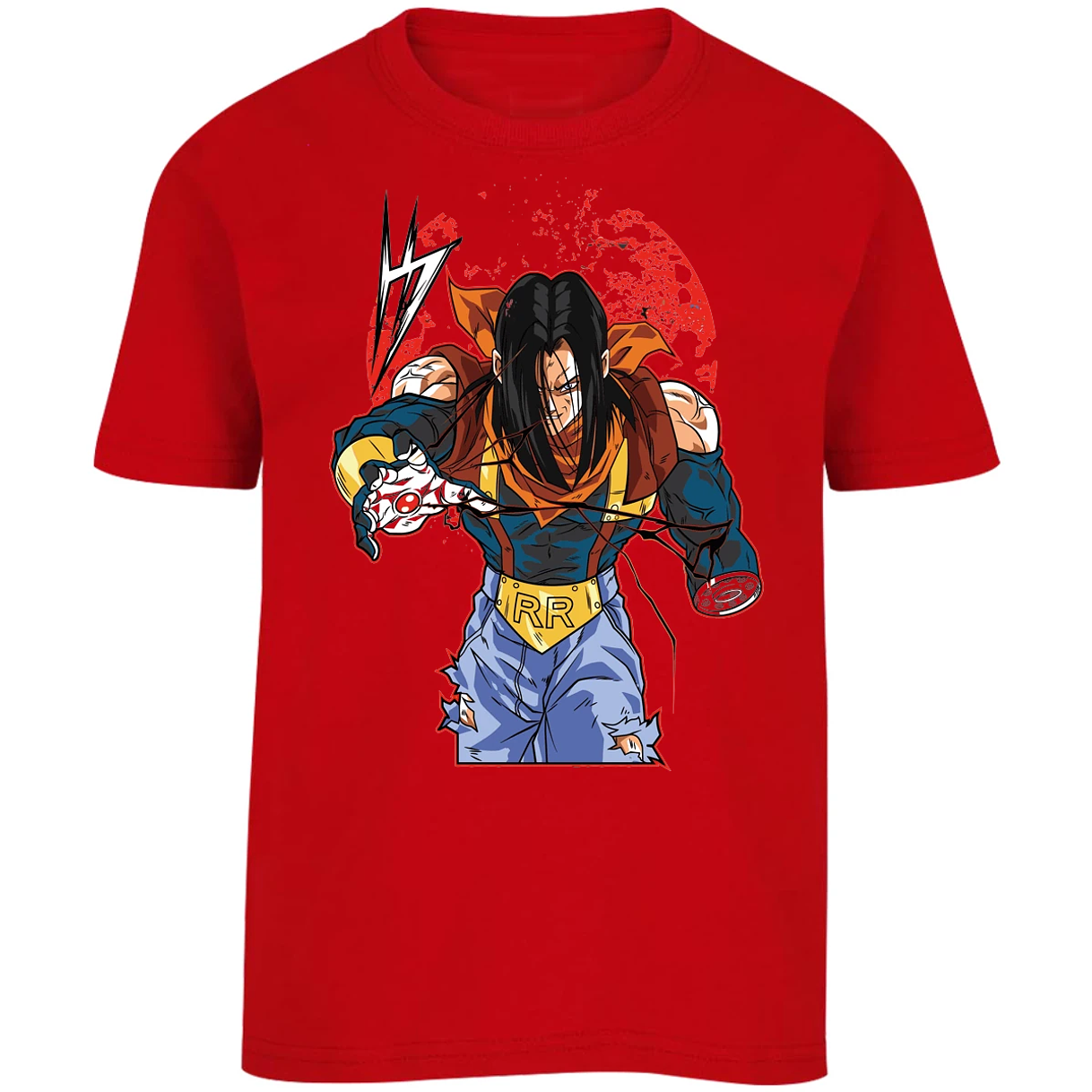 Playera Dragon Ball Super Androide 17 para Niño 6