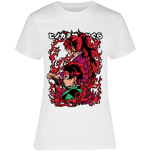 Blusa Demon Slayer Pilar Del Sol Blusa para Mujer