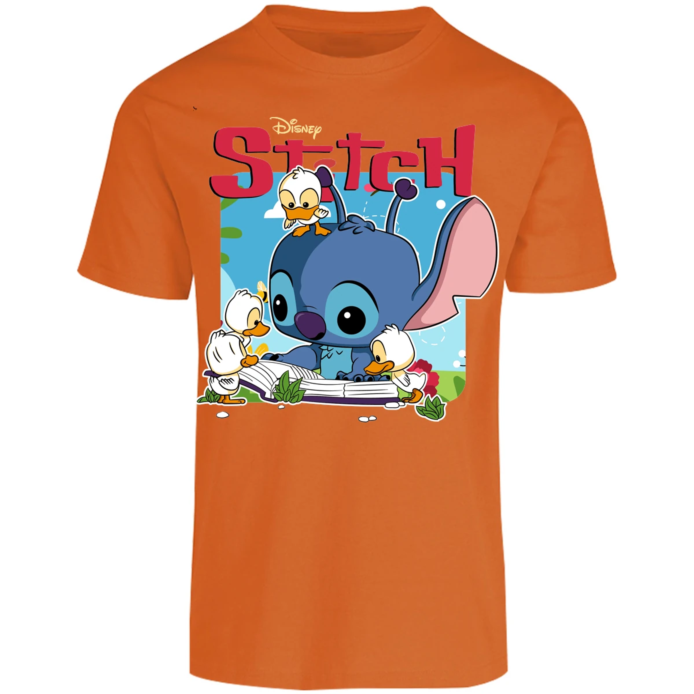 Playera Es De Series Y Peliculas Stitch Patitos Funko para Adulto 8