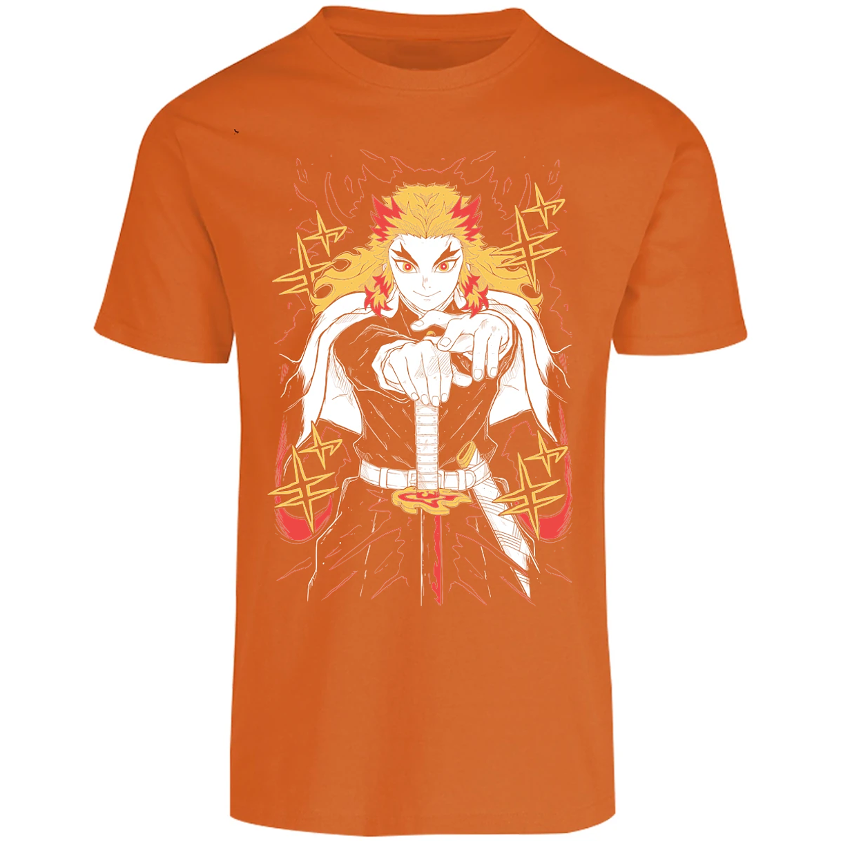 Playera Demon Slayer Rengoku para Adulto 27