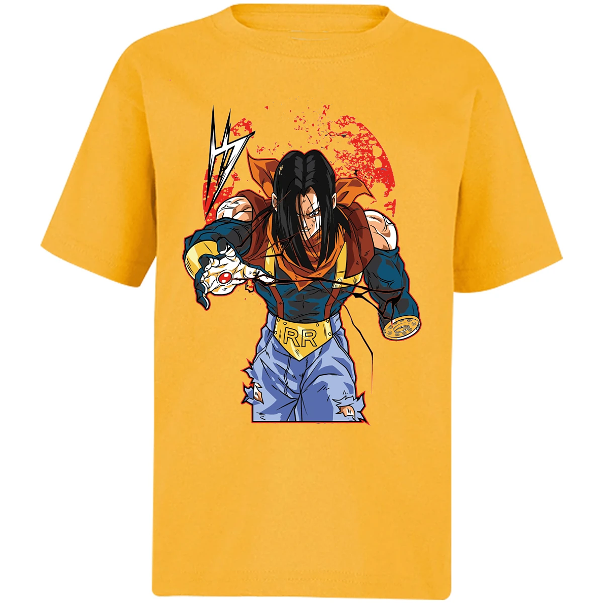 Playera Dragon Ball Super Androide 17 para Niño 11