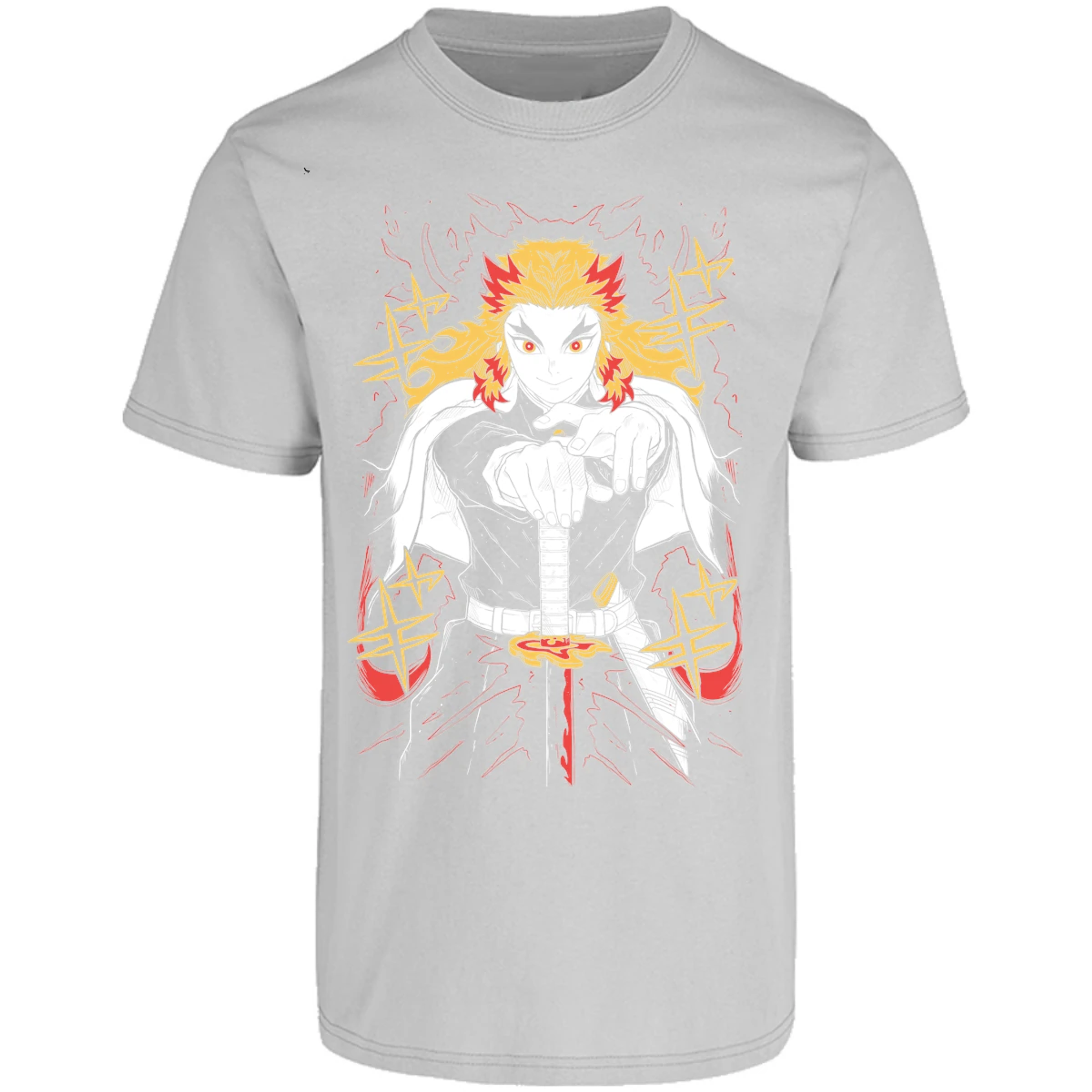Playera Demon Slayer Rengoku para Adulto 4