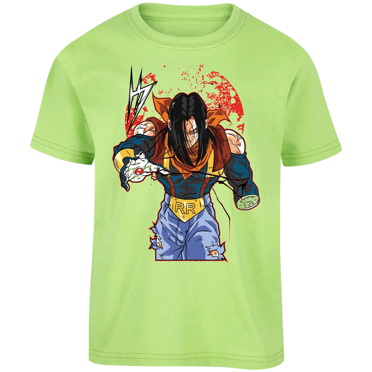 Playera Dragon Ball Super Androide 17 para Niño 5