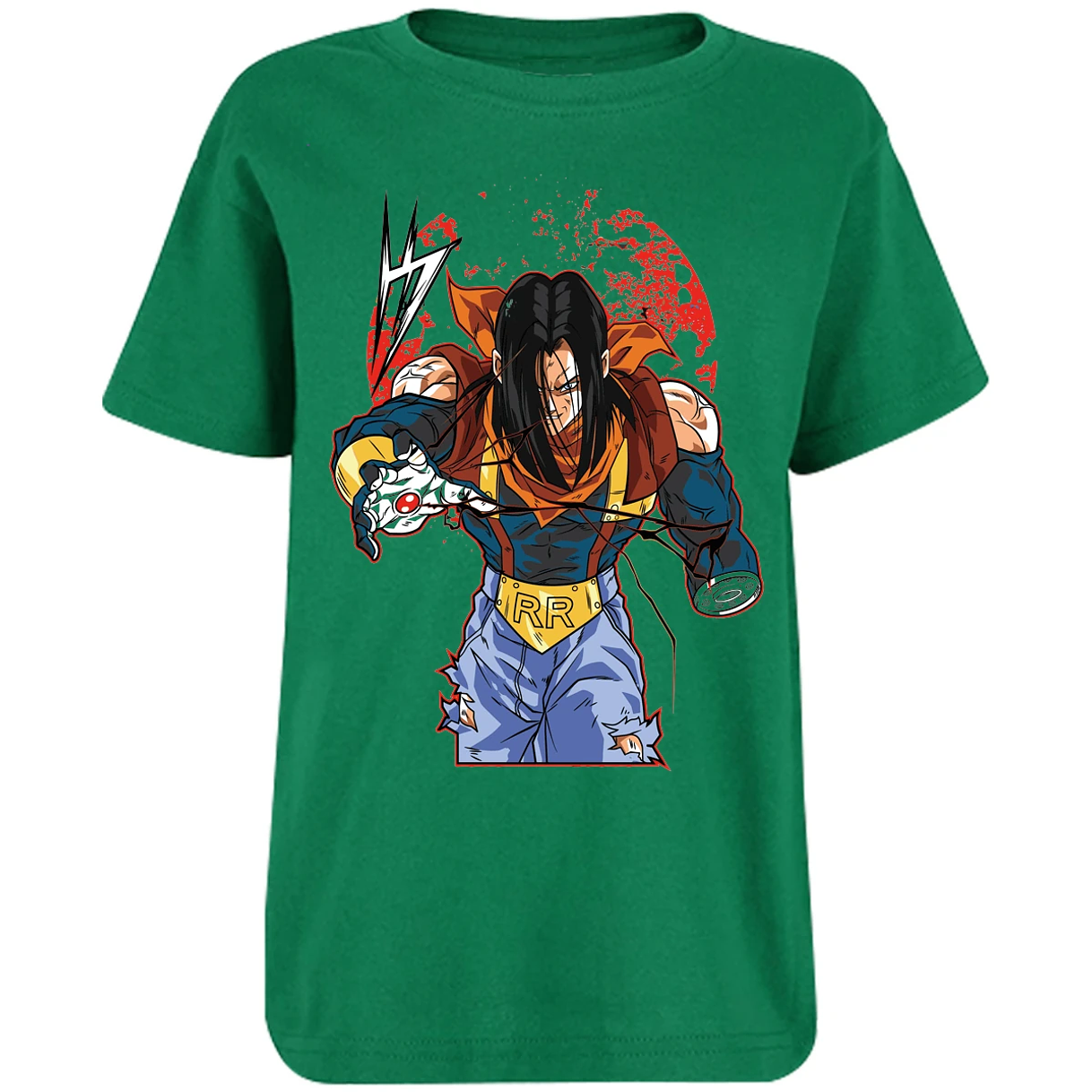 Playera Dragon Ball Super Androide 17 para Niño 15