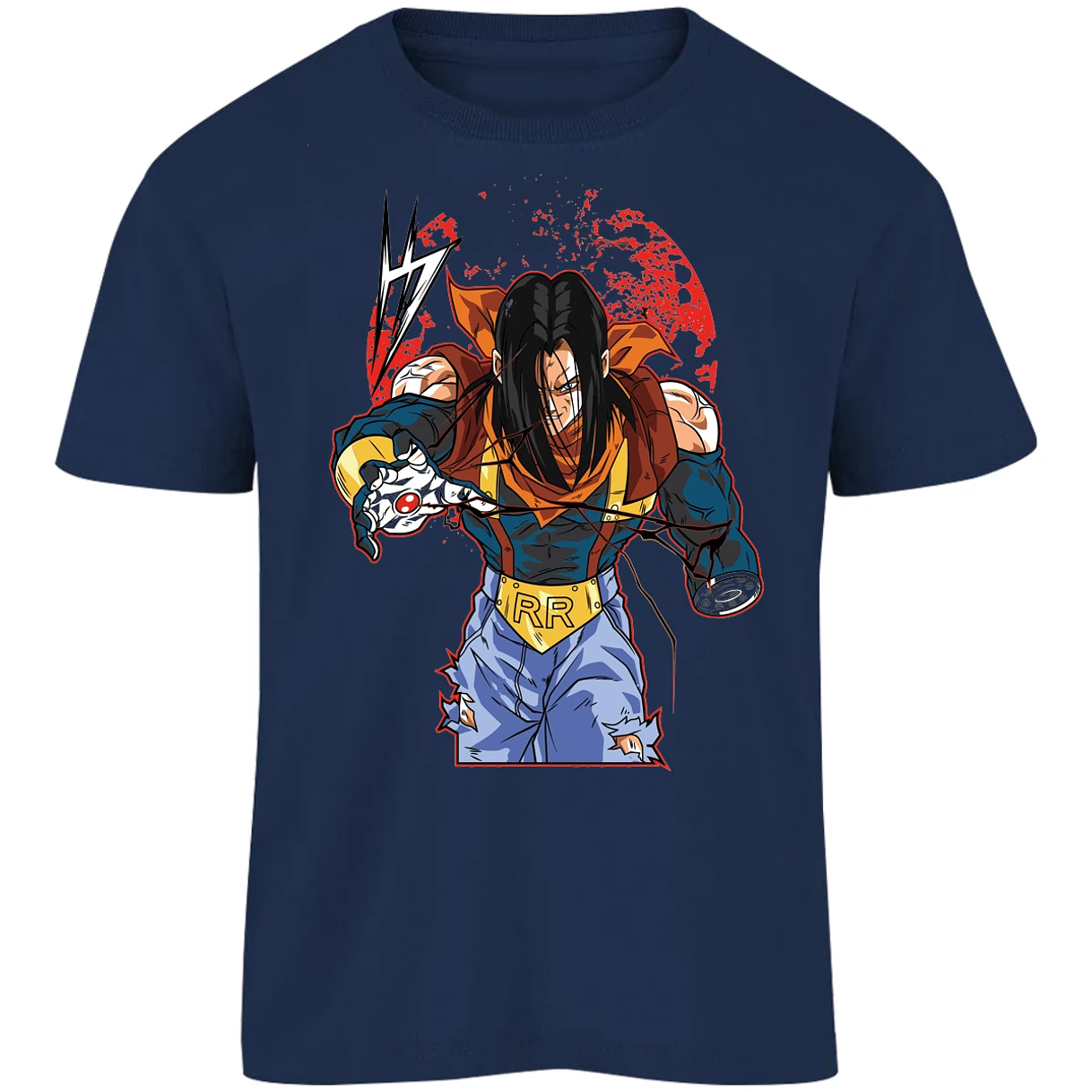 Playera Dragon Ball Super Androide 17 para Niño 1