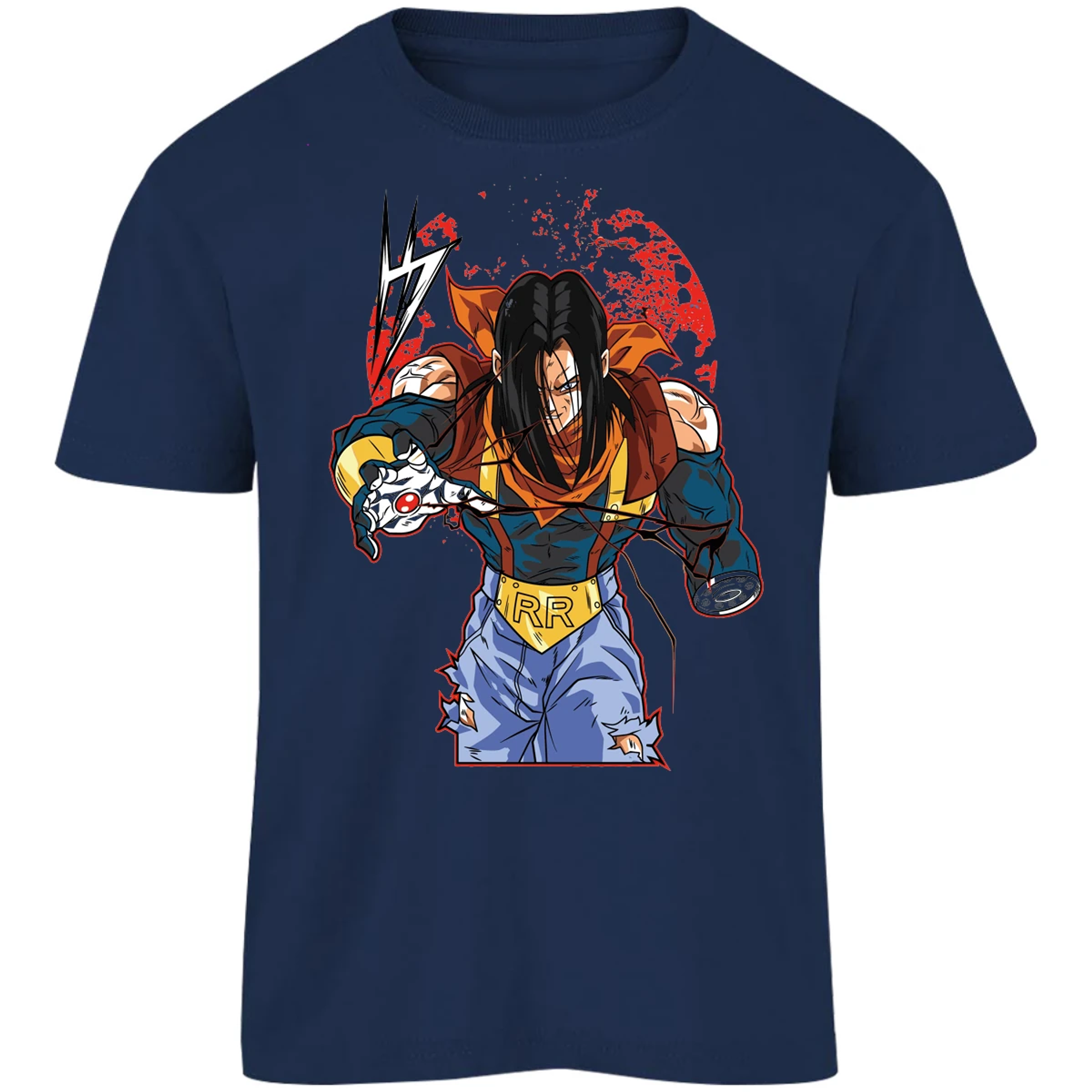 Playera Dragon Ball Super Androide 17 para Niño 1