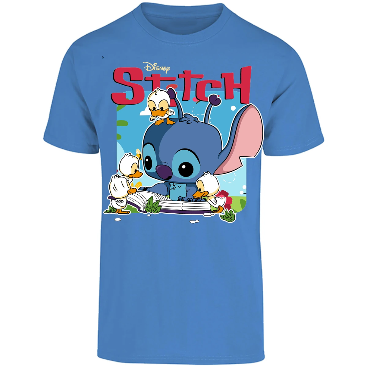 Playera Es De Series Y Peliculas Stitch Patitos Funko para Adulto 25