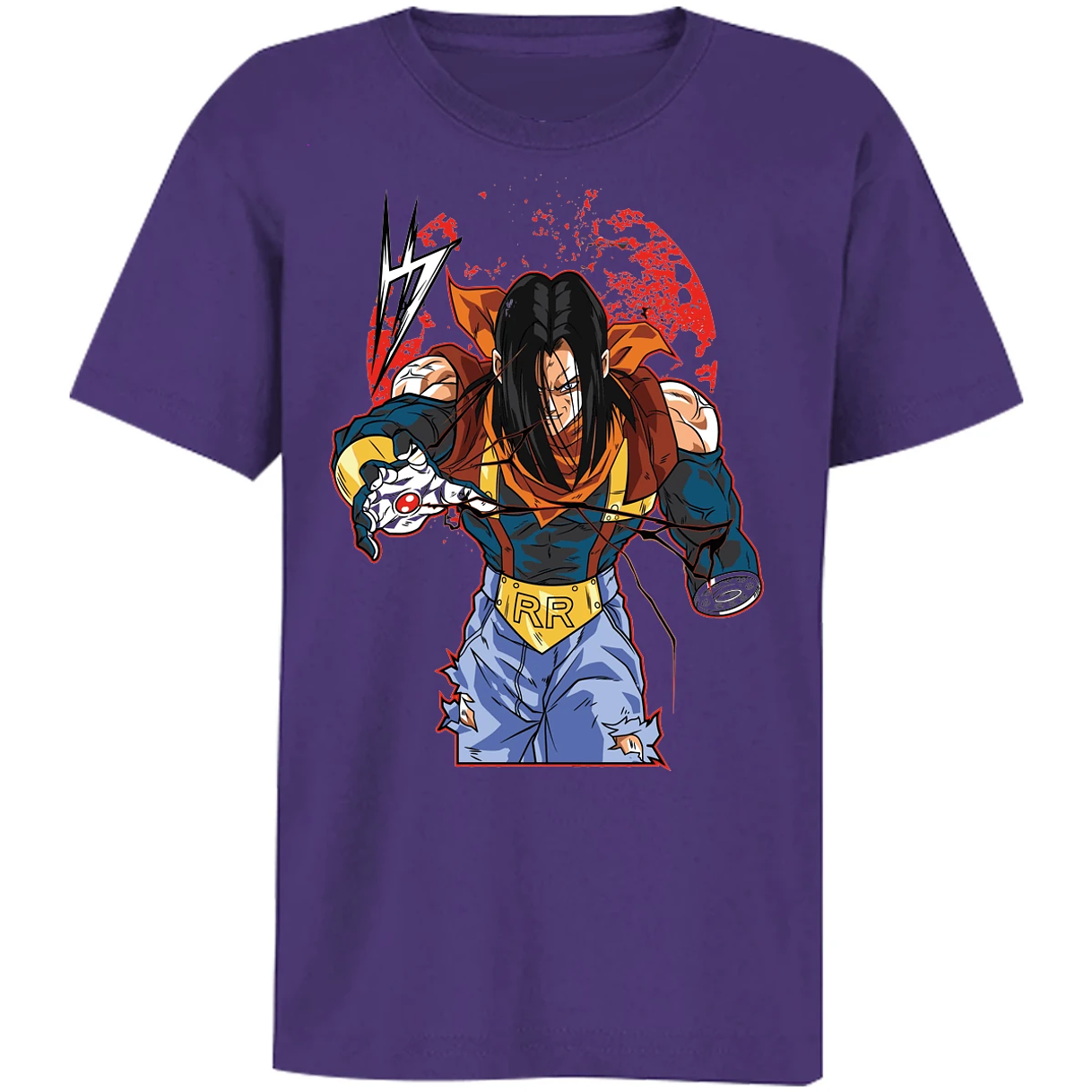 Playera Dragon Ball Super Androide 17 para Niño 14