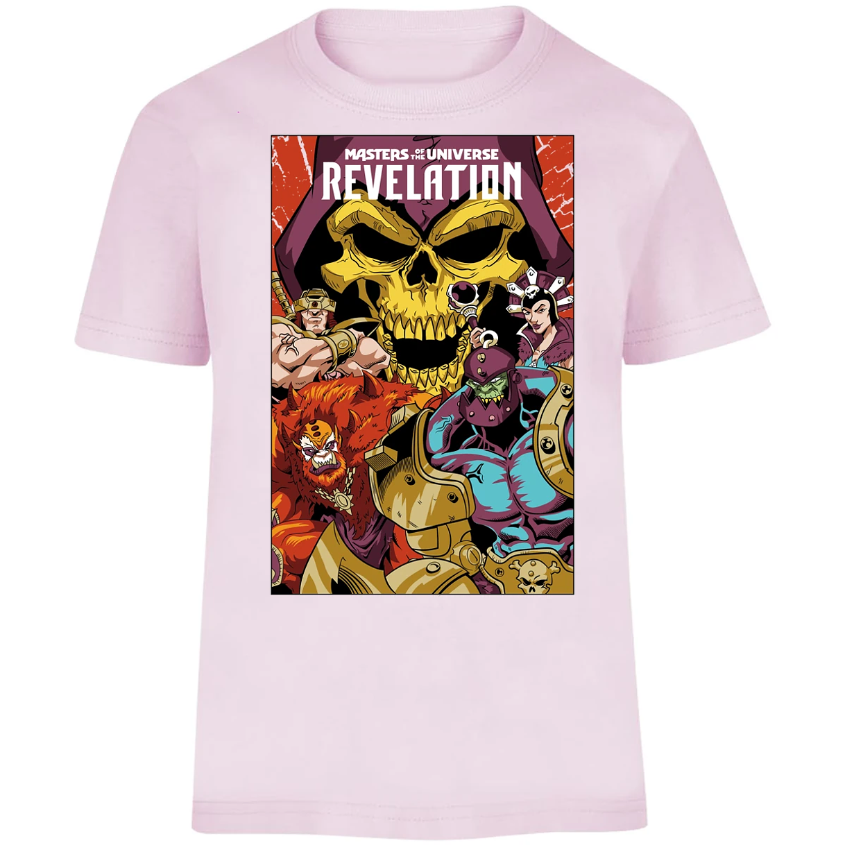 Playera Es De Series Y Peliculas Masters Of The Universe Revelations para Niño 14