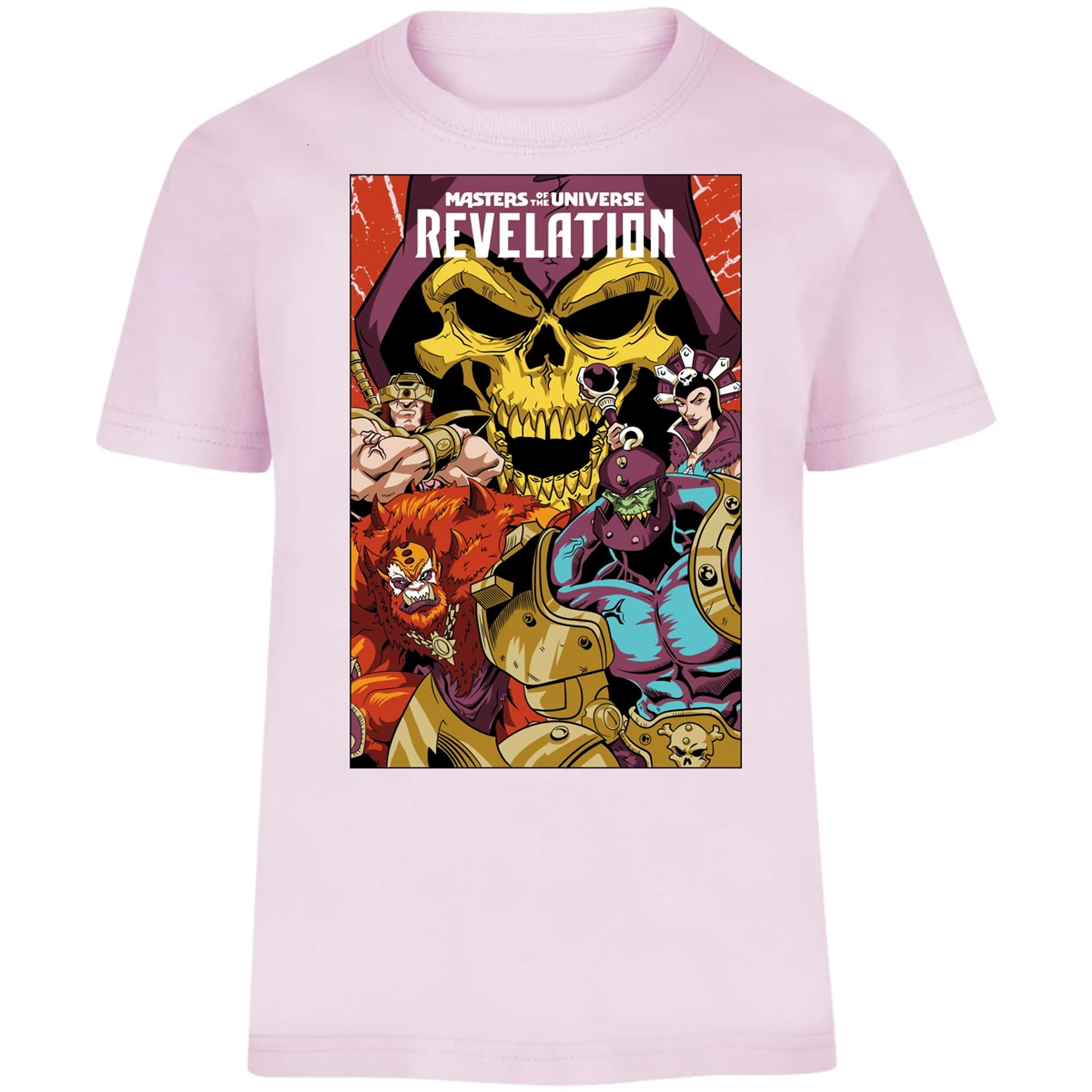 Playera Es De Series Y Peliculas Masters Of The Universe Revelations para Niño 14