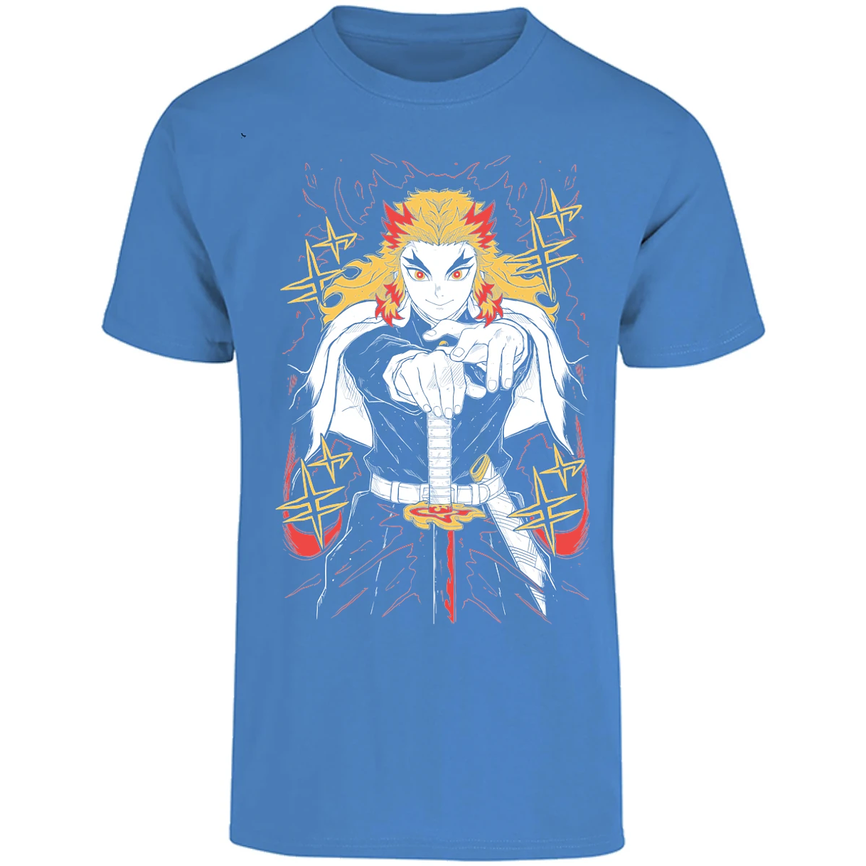 Playera Demon Slayer Rengoku para Adulto 2