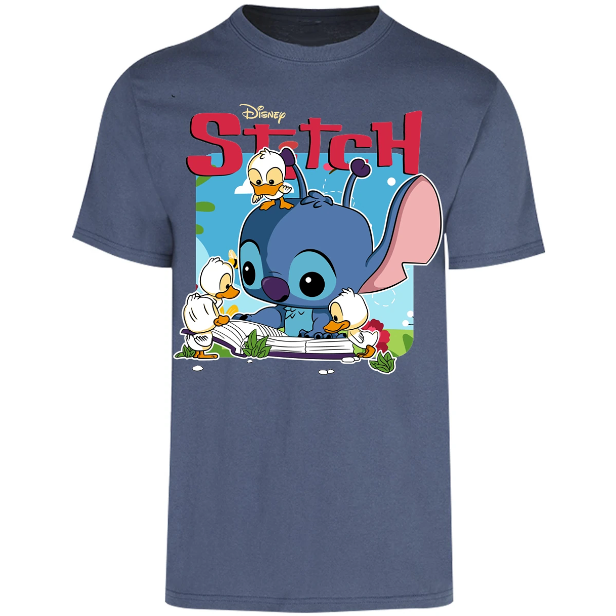 Playera Es De Series Y Peliculas Stitch Patitos Funko para Adulto 14