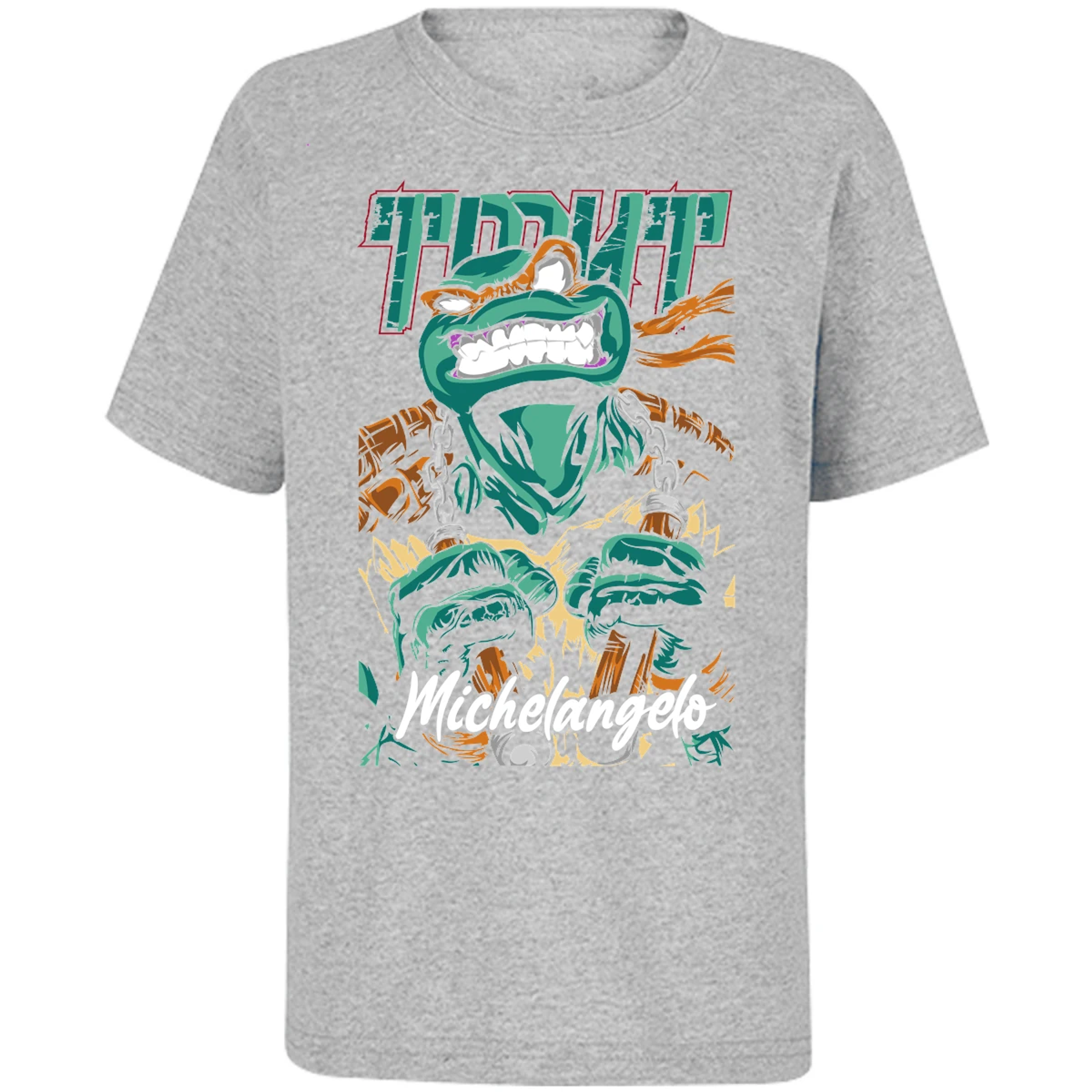 Playera Es De Series Y Peliculas Mickey Tmnt para Niño 3