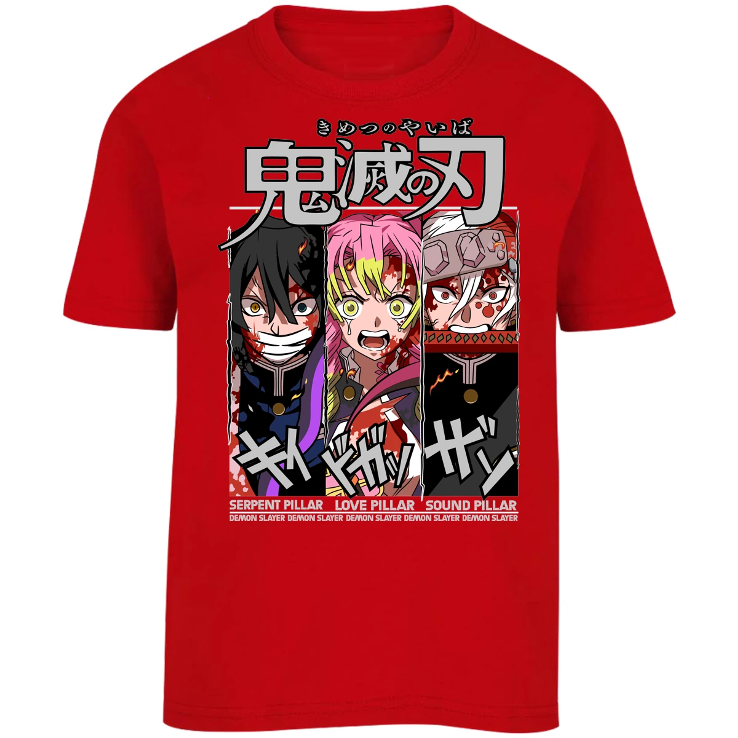 Playera Demon Slayer Iguro Mitsuri Uzui para Niño 9