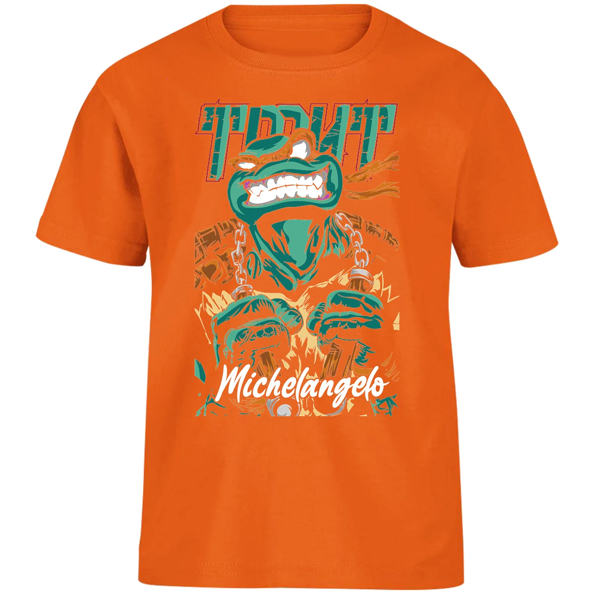 Playera Es De Series Y Peliculas Mickey Tmnt para Niño 2