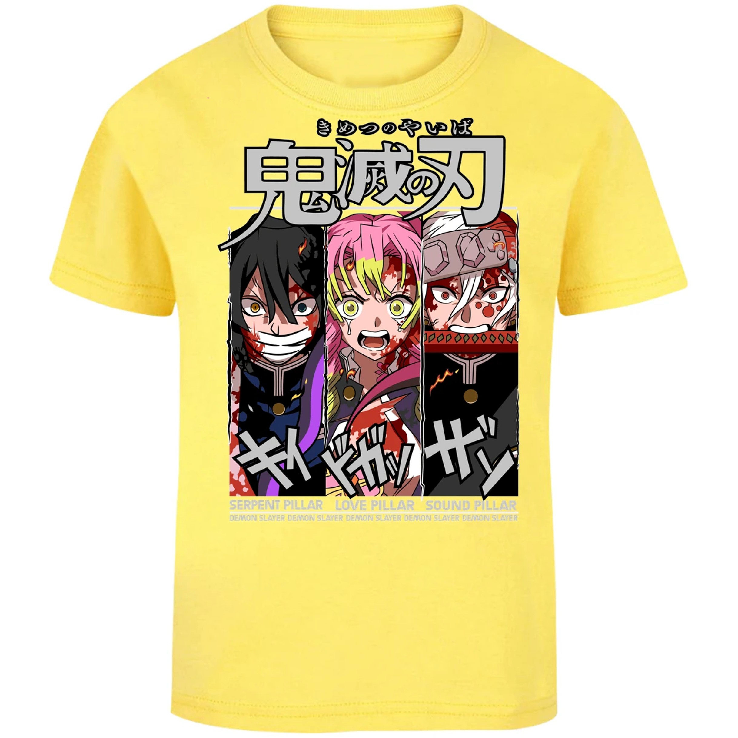 Playera Demon Slayer Iguro Mitsuri Uzui para Niño 7