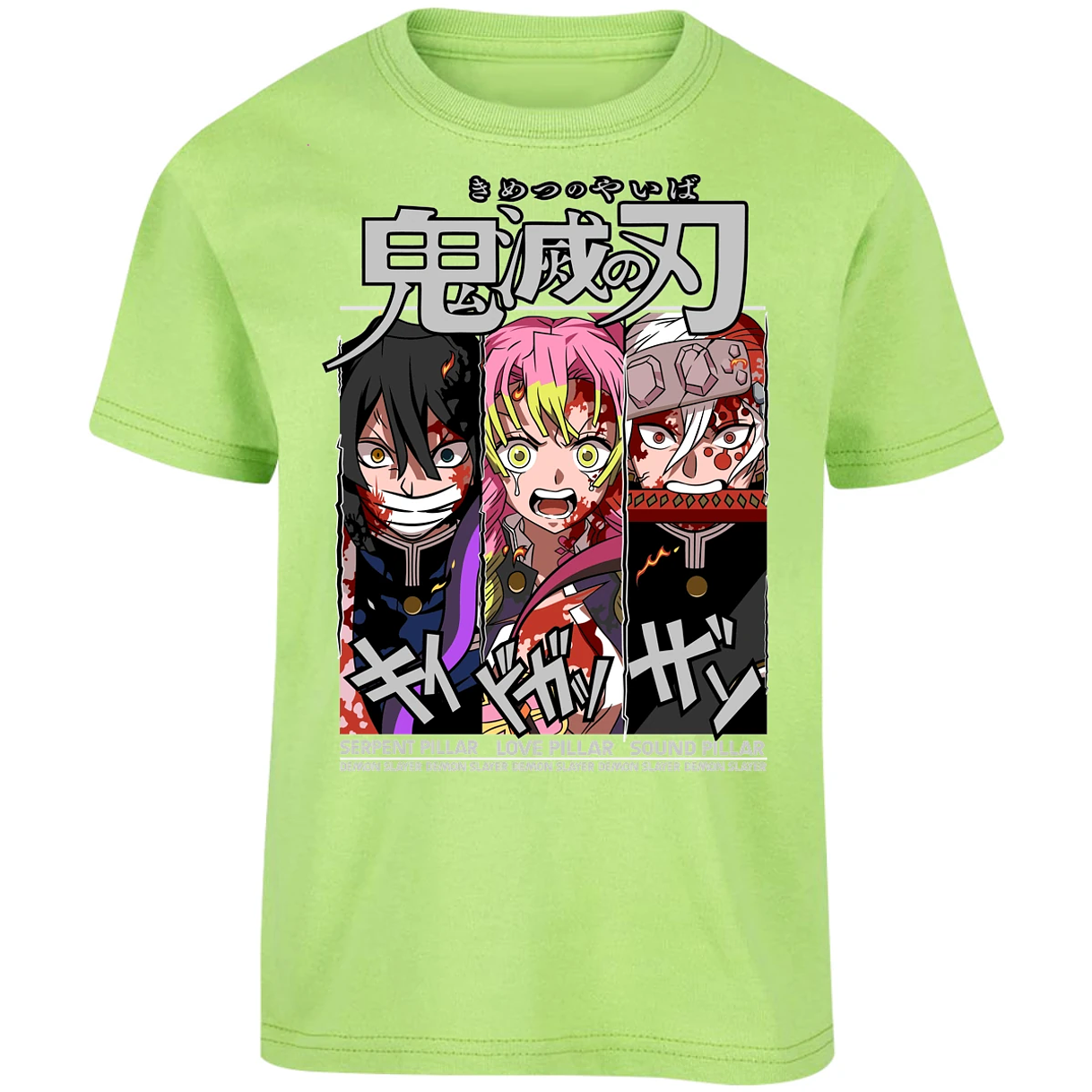 Playera Demon Slayer Iguro Mitsuri Uzui para Niño 6