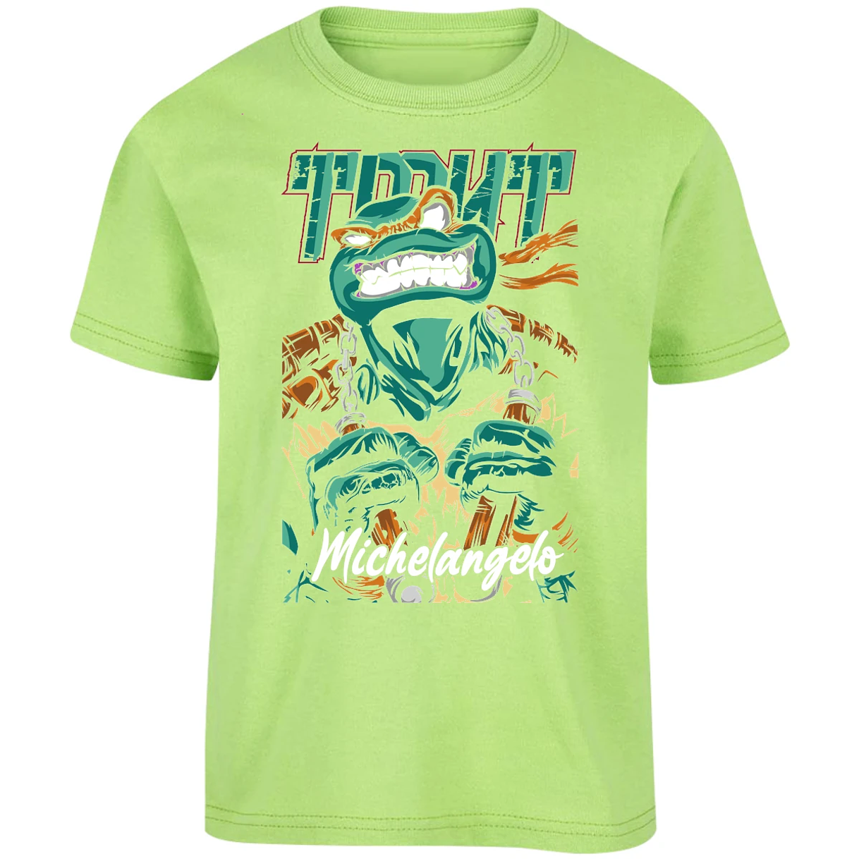 Playera Es De Series Y Peliculas Mickey Tmnt para Niño 13