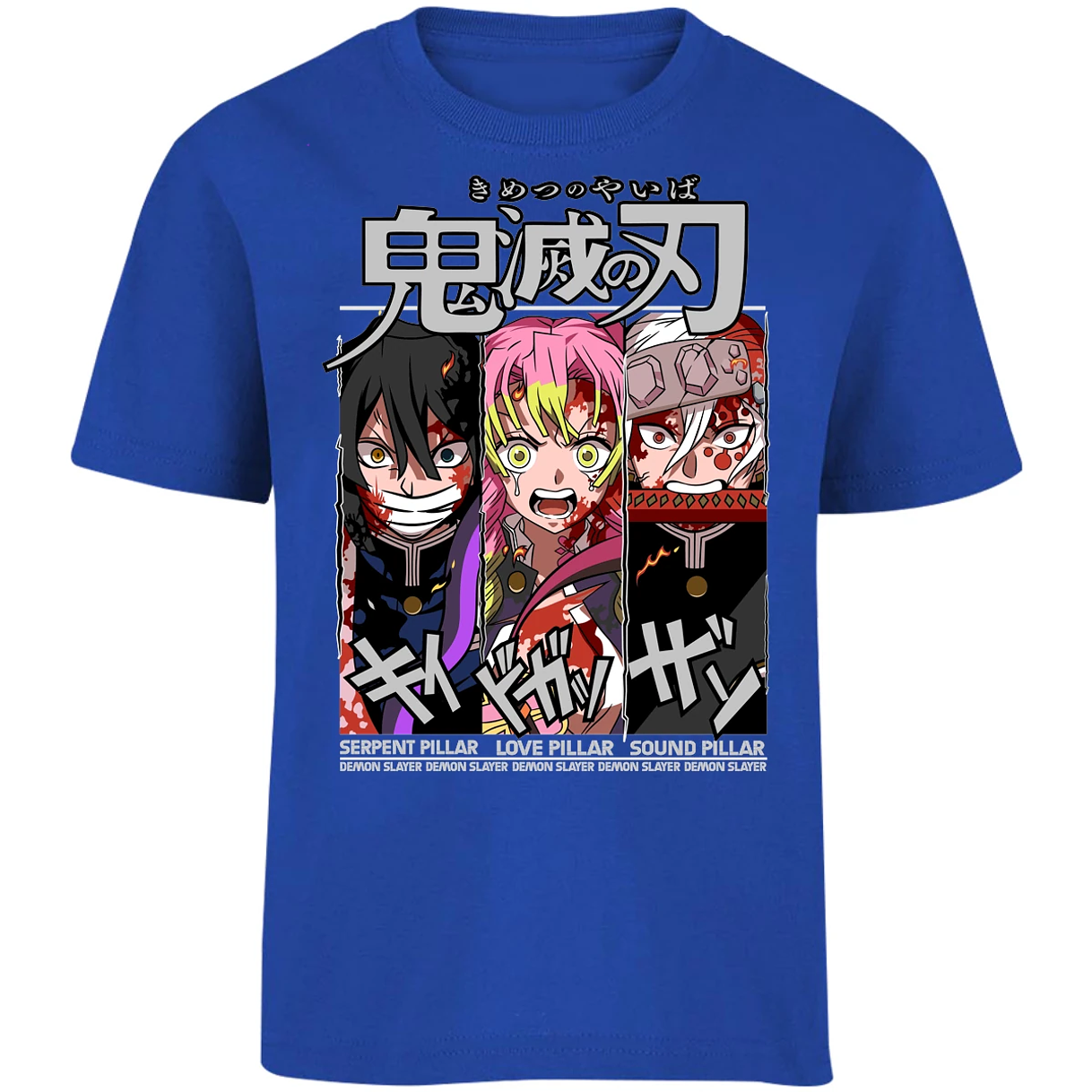 Playera Demon Slayer Iguro Mitsuri Uzui para Niño 15