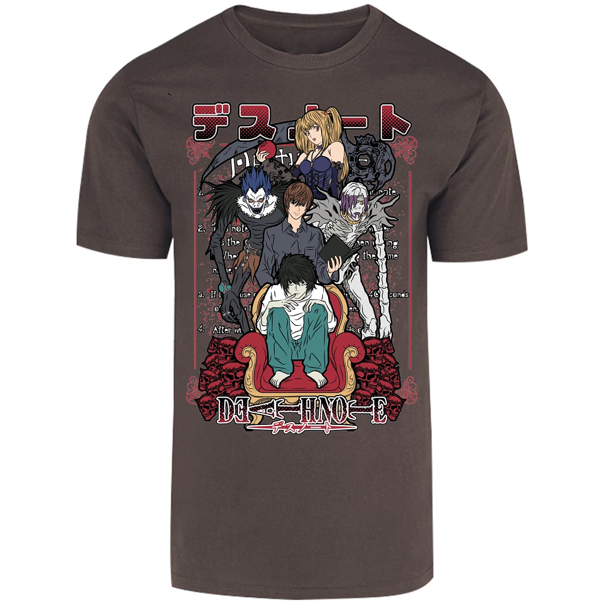 Playera Dragon Ball Death Note Anime para Adulto 29