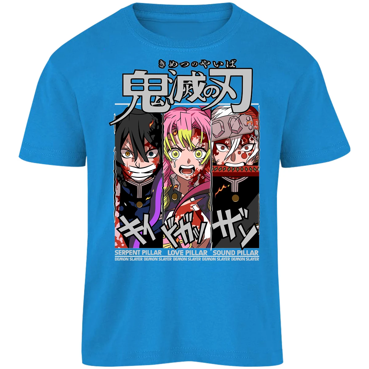 Playera Demon Slayer Iguro Mitsuri Uzui para Niño 11