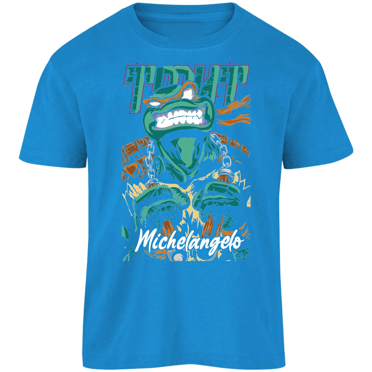 Playera Es De Series Y Peliculas Mickey Tmnt para Niño 11