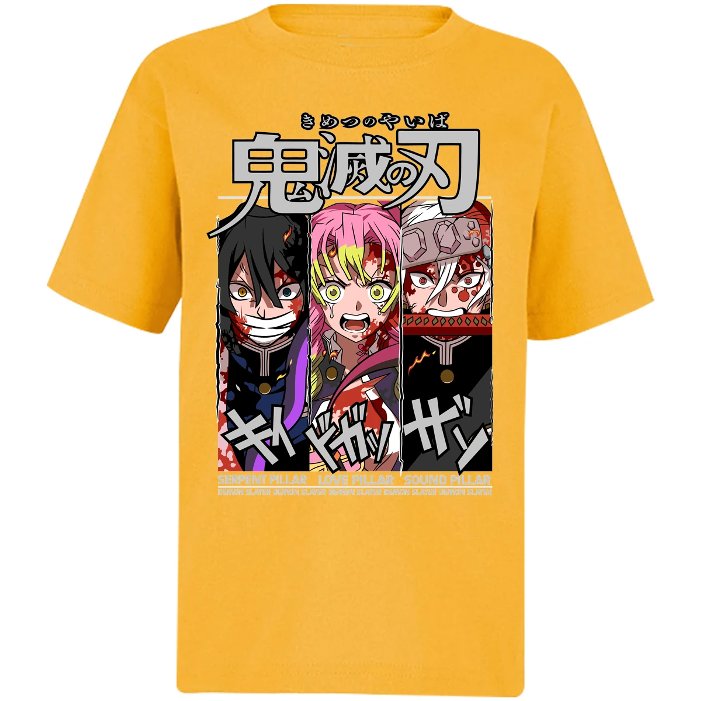 Playera Demon Slayer Iguro Mitsuri Uzui para Niño 14